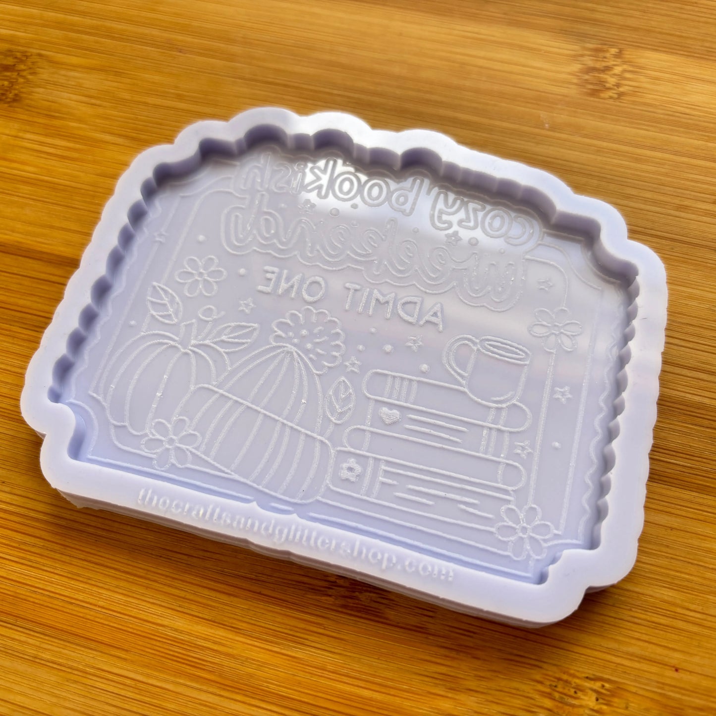 Bookish Silicone Mold - The Crafts and Glitter Shop