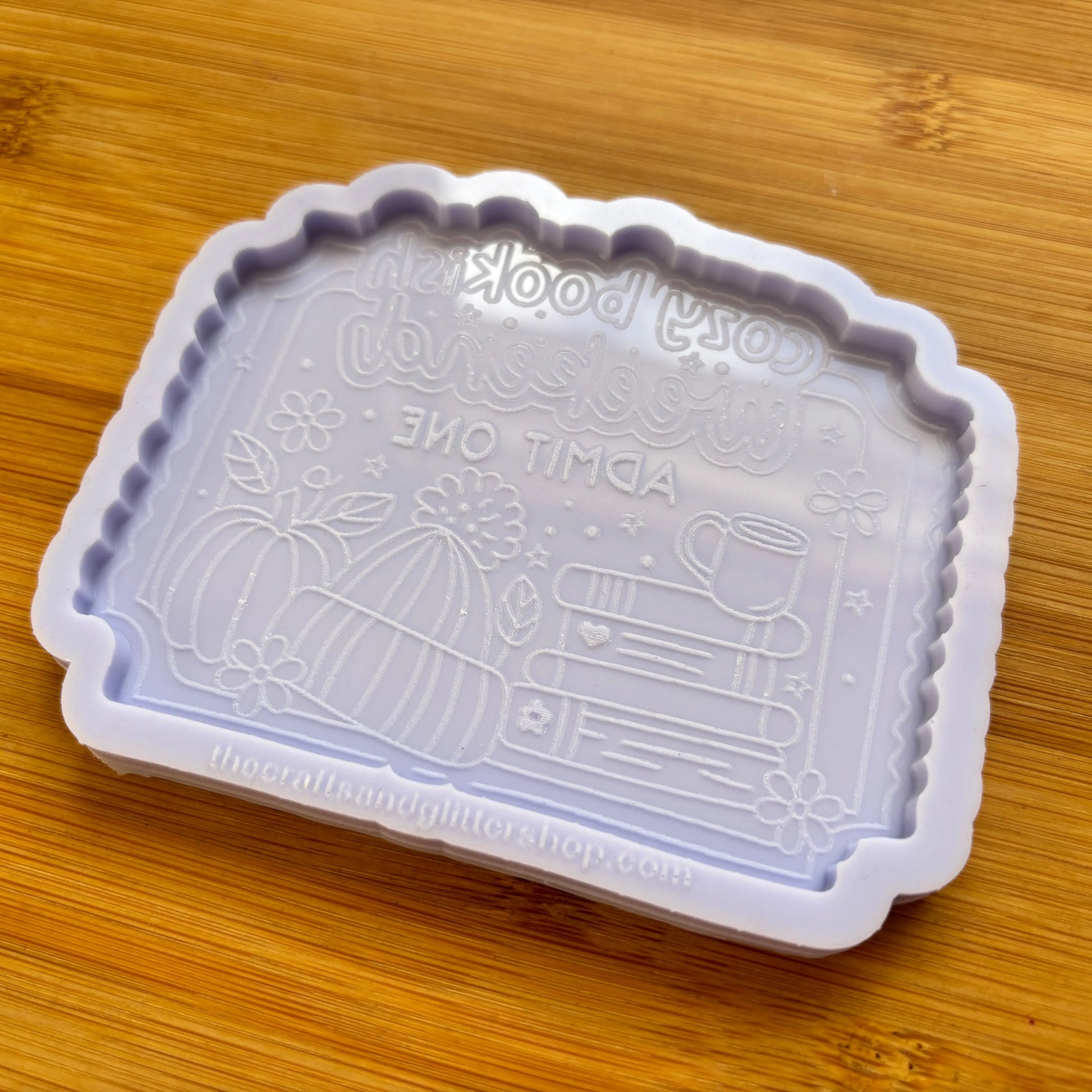 Bookish Silicone Mold - The Crafts and Glitter Shop