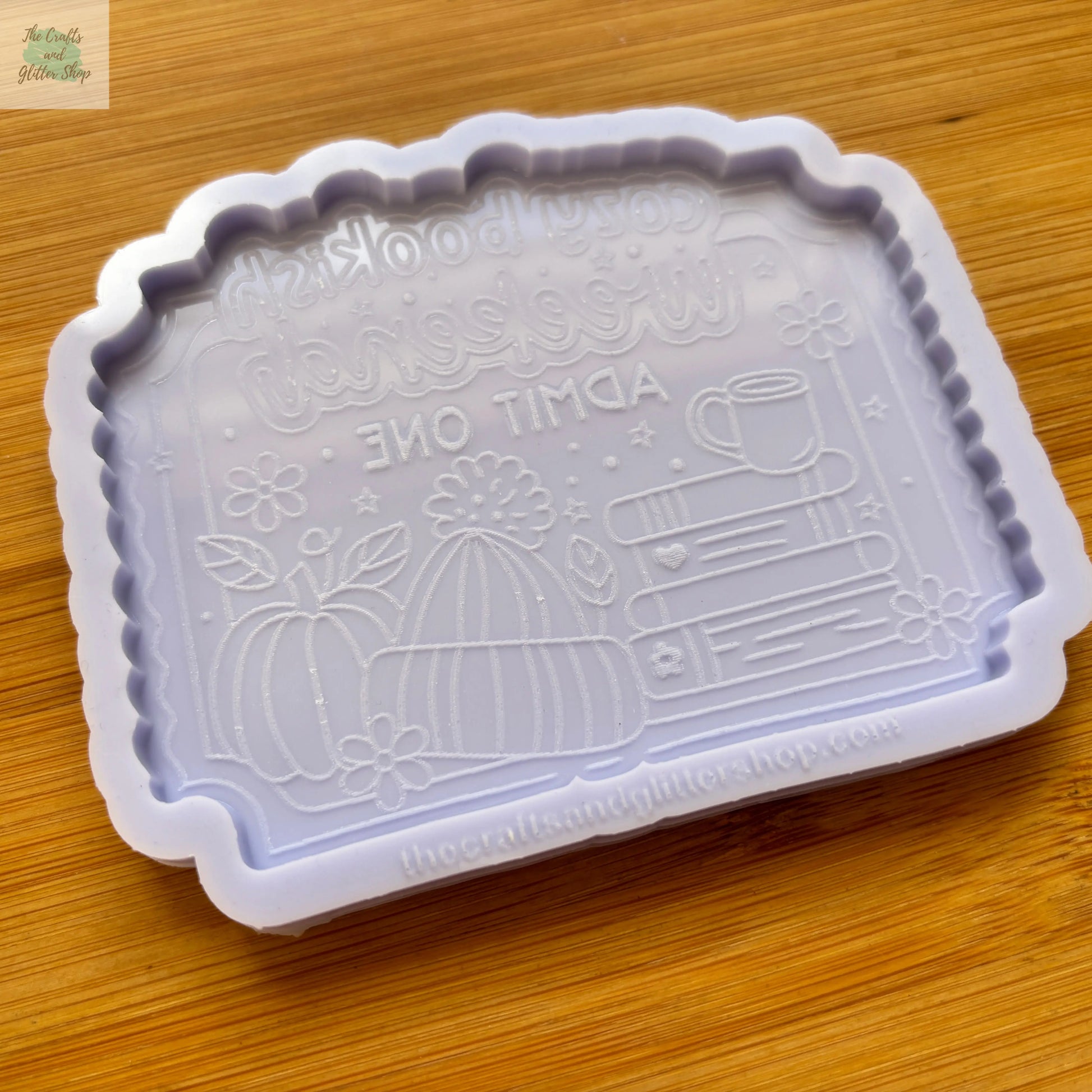 Bookish Silicone Mold - The Crafts and Glitter Shop