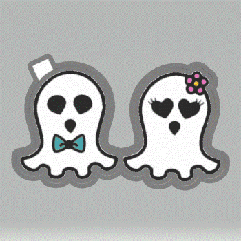 Boy & Girl Ghost Set Silicone Mold Housing STL File