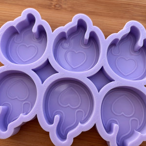 2 inch Flame Silicone Mold