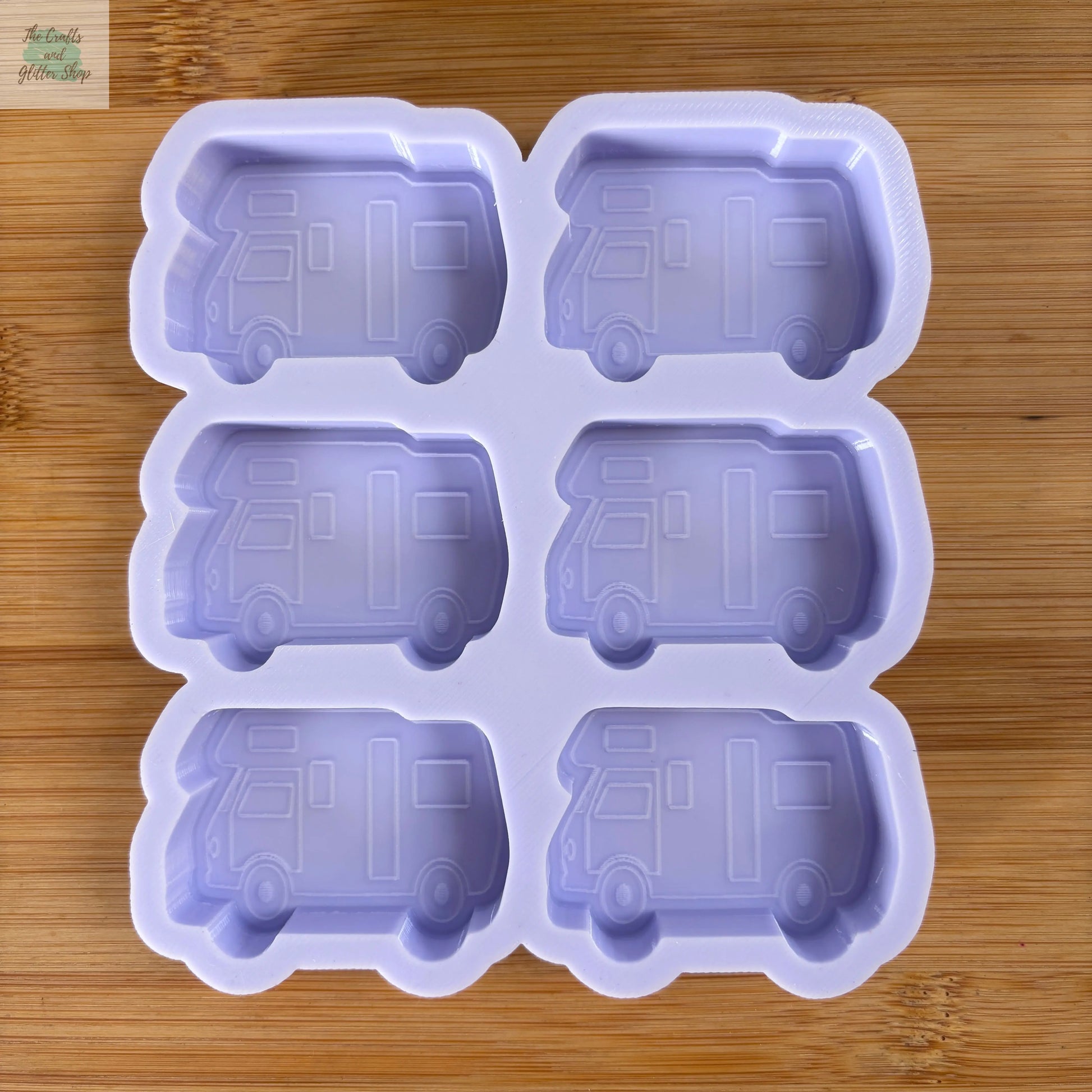 Camper Van Silicone Mold - The Crafts and Glitter Shop