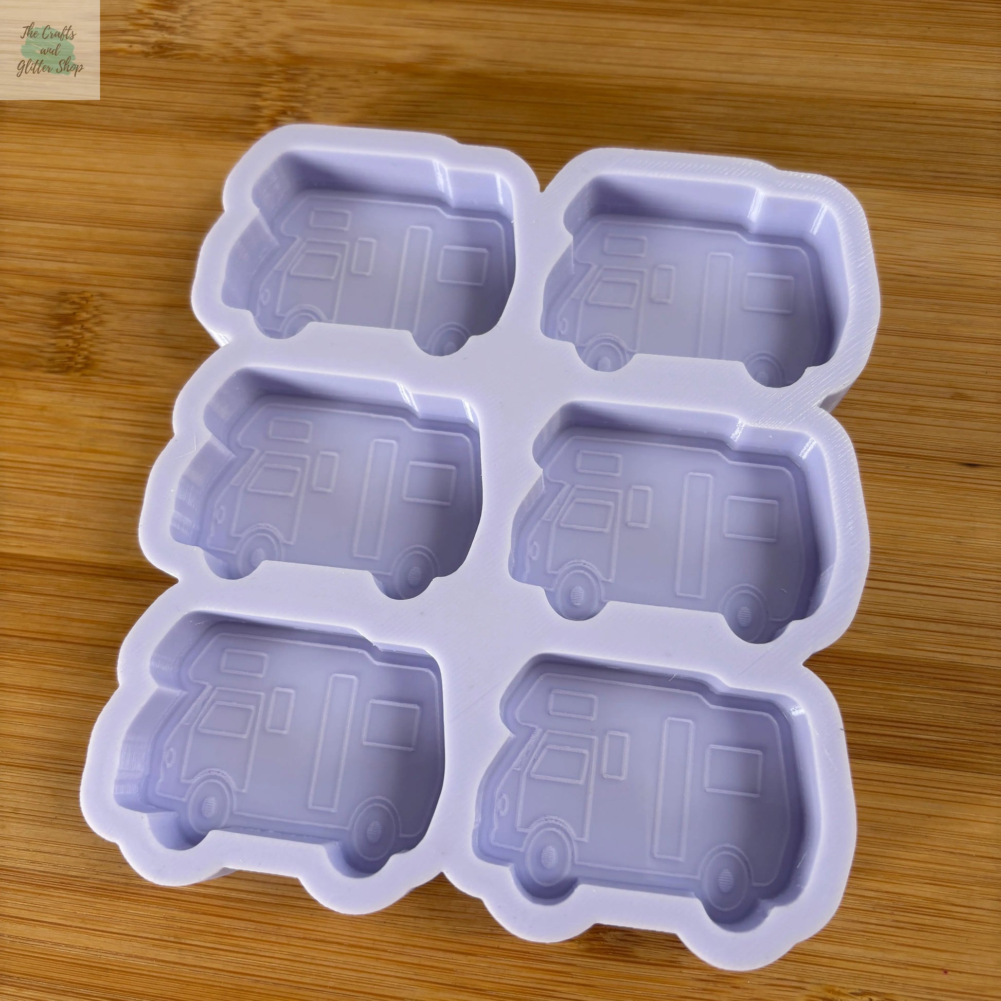 Camper Van Silicone Mold - The Crafts and Glitter Shop