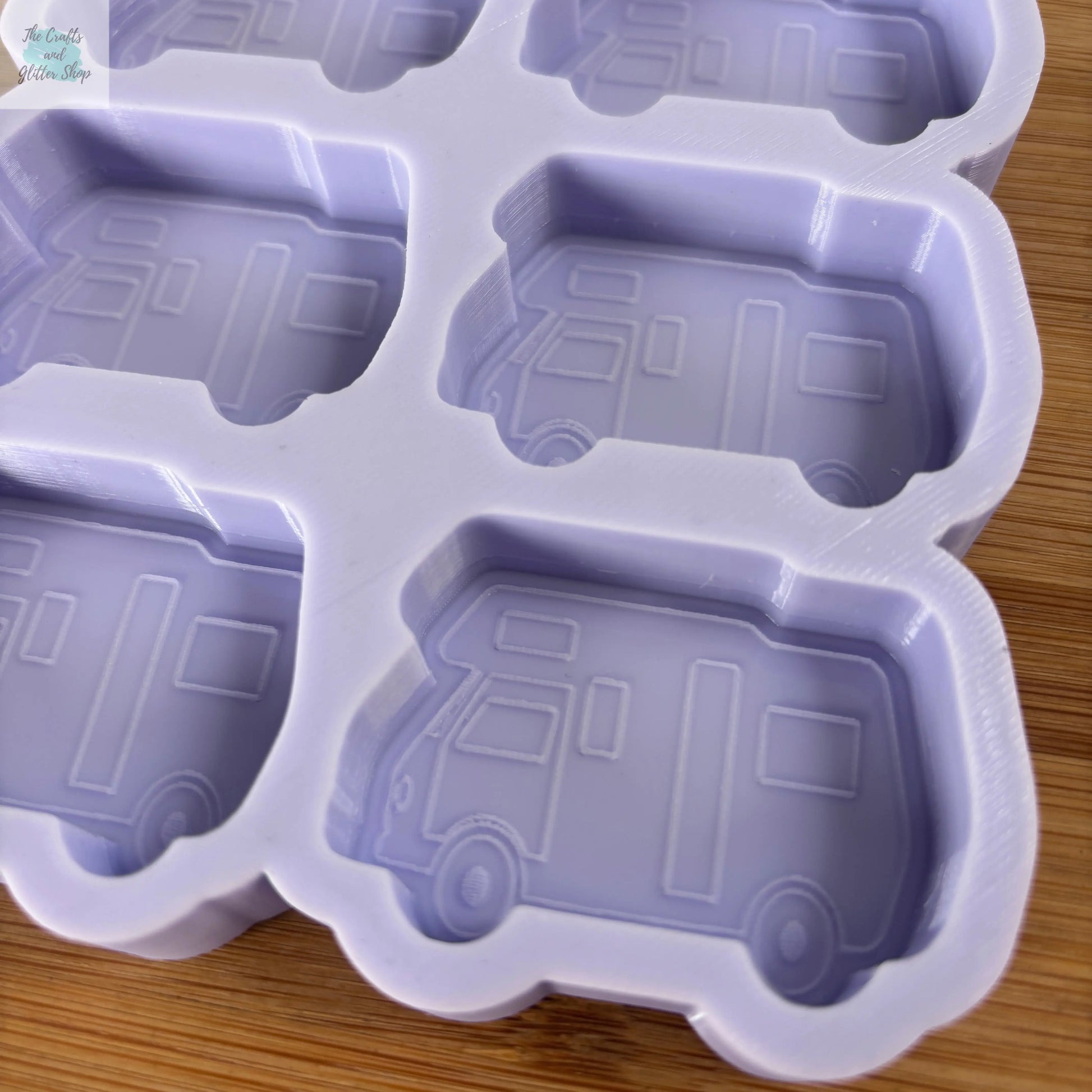 Camper Van Silicone Mold - The Crafts and Glitter Shop