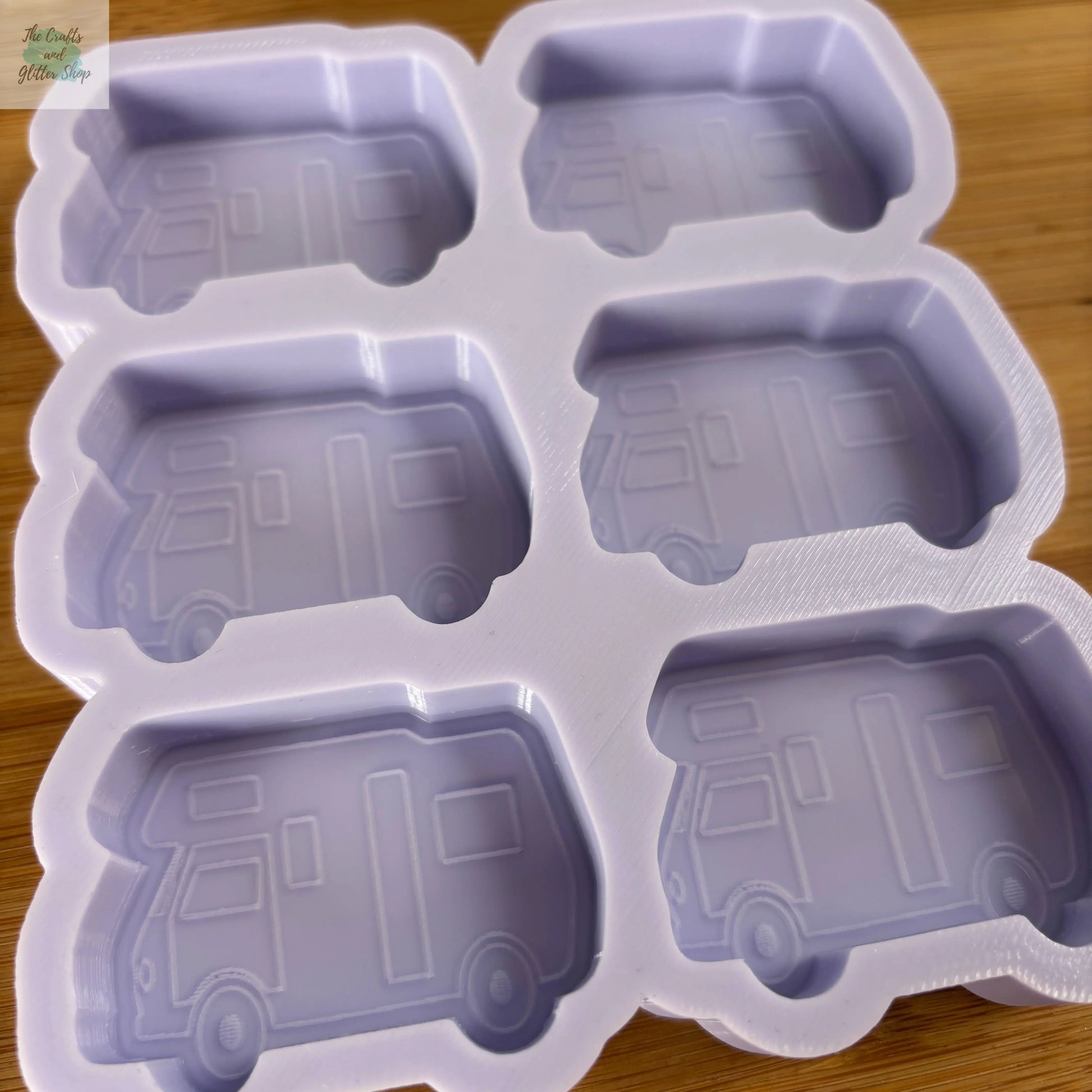 Camper Van Silicone Mold - The Crafts and Glitter Shop