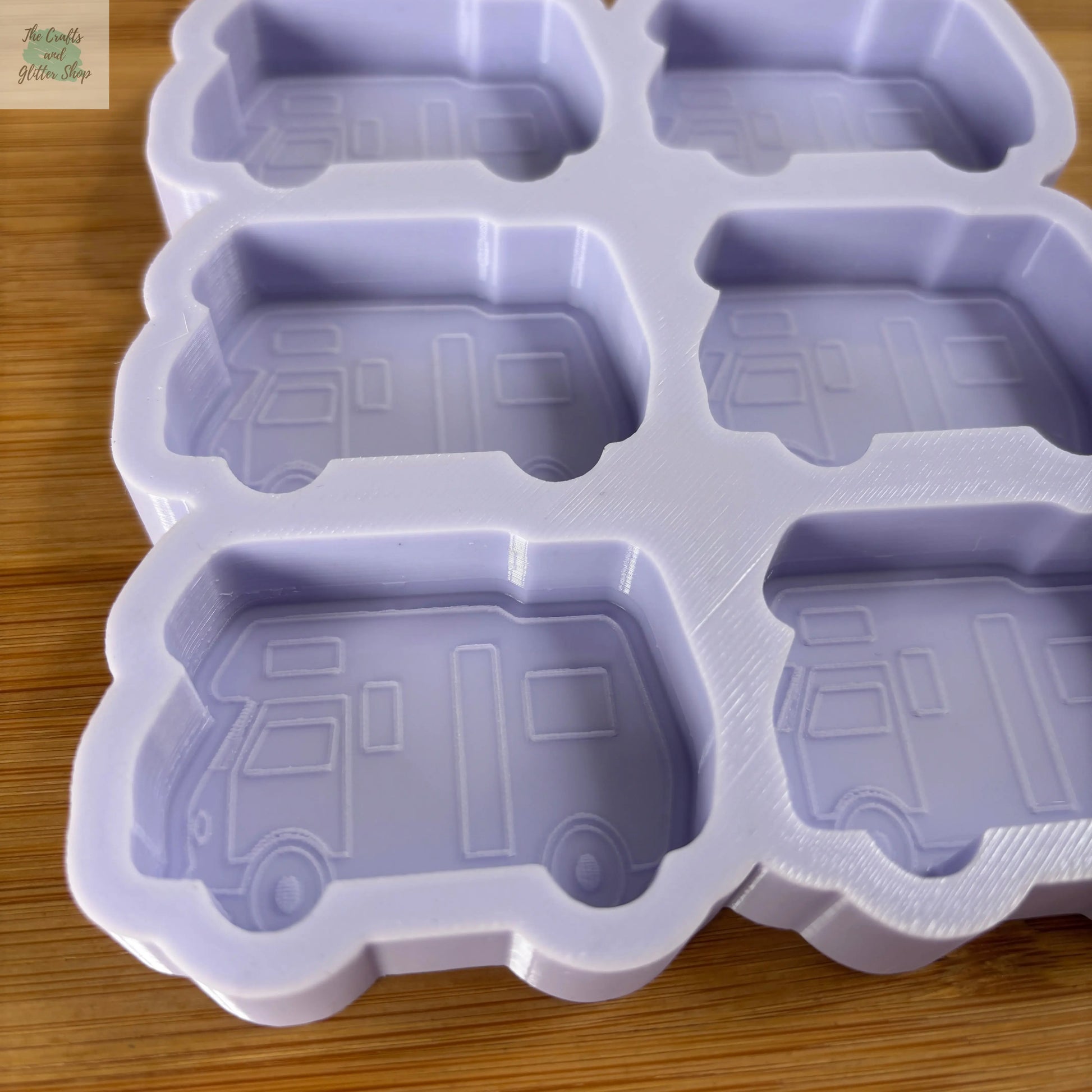 Camper Van Silicone Mold - The Crafts and Glitter Shop