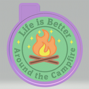 Campfire Life Silicone Mold Housing STL File