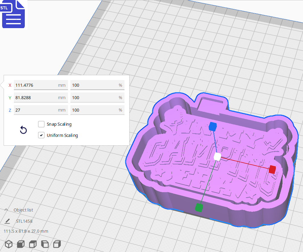 Camping Era Silicone Mold Housing STL File
