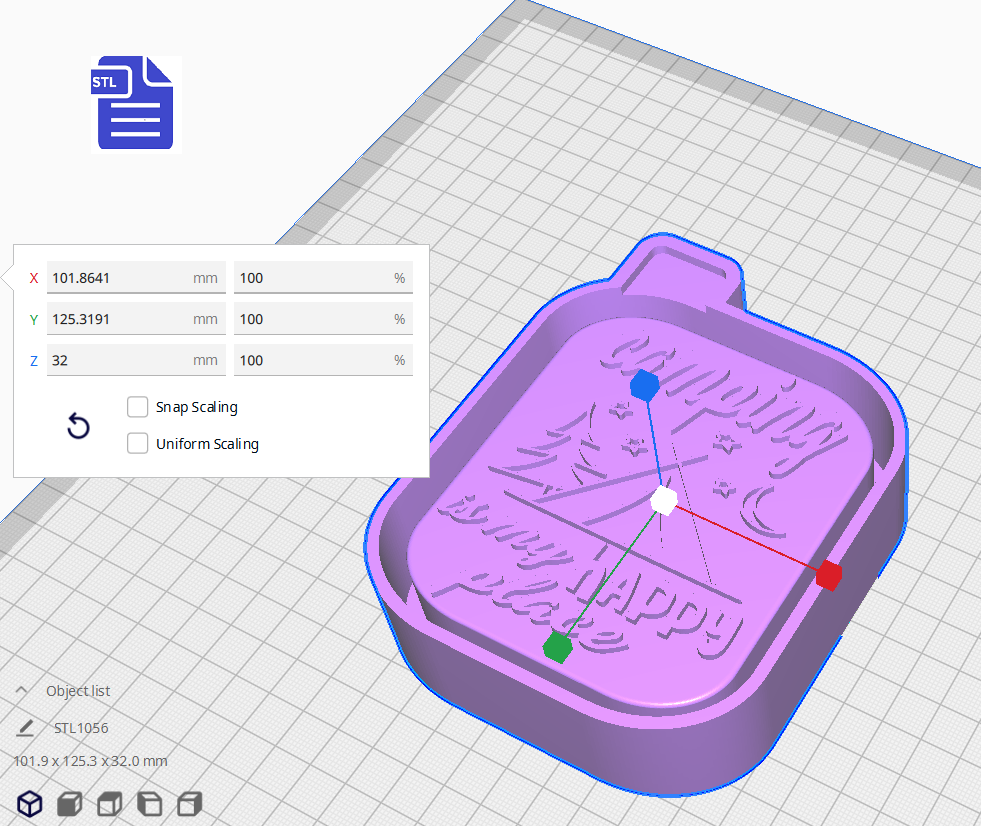 Camping Happy Place Silicone Mold Housing STL File