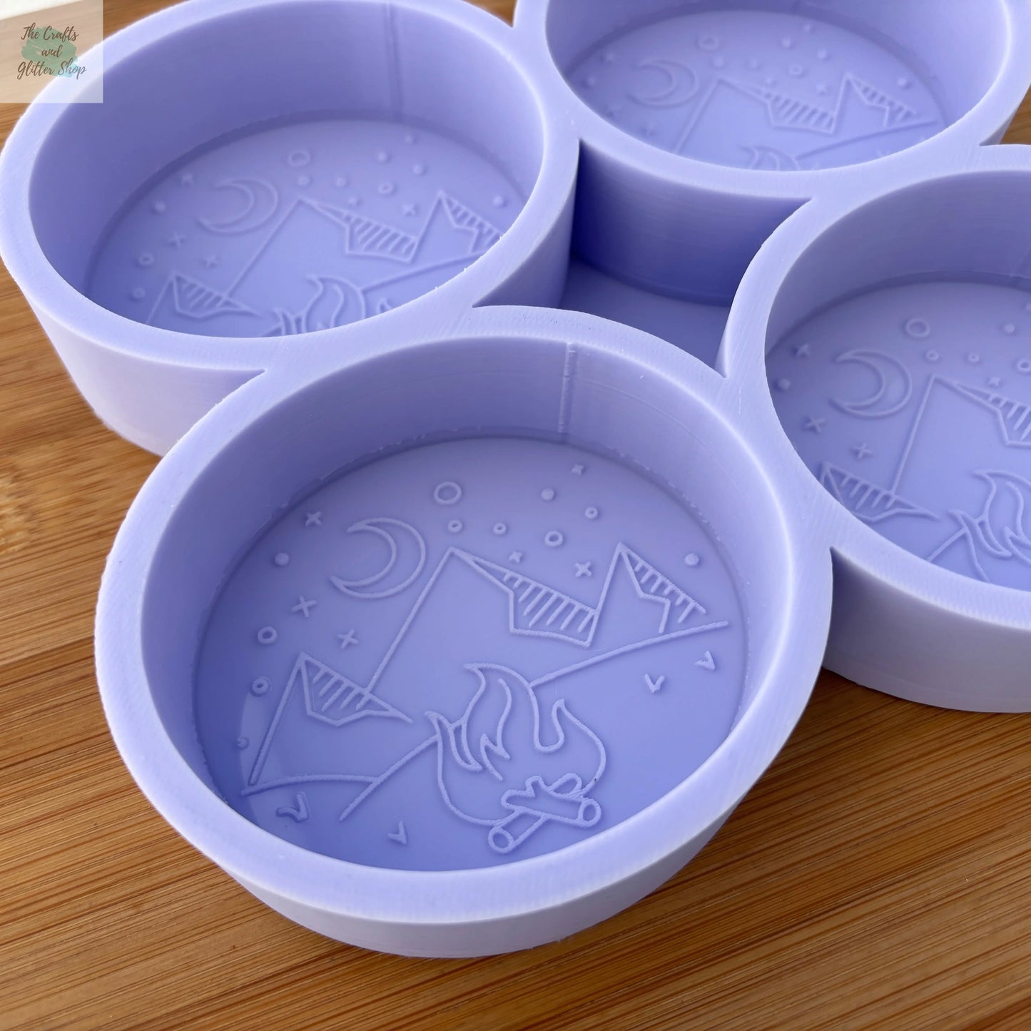 Camping Silicone Mold - The Crafts and Glitter Shop