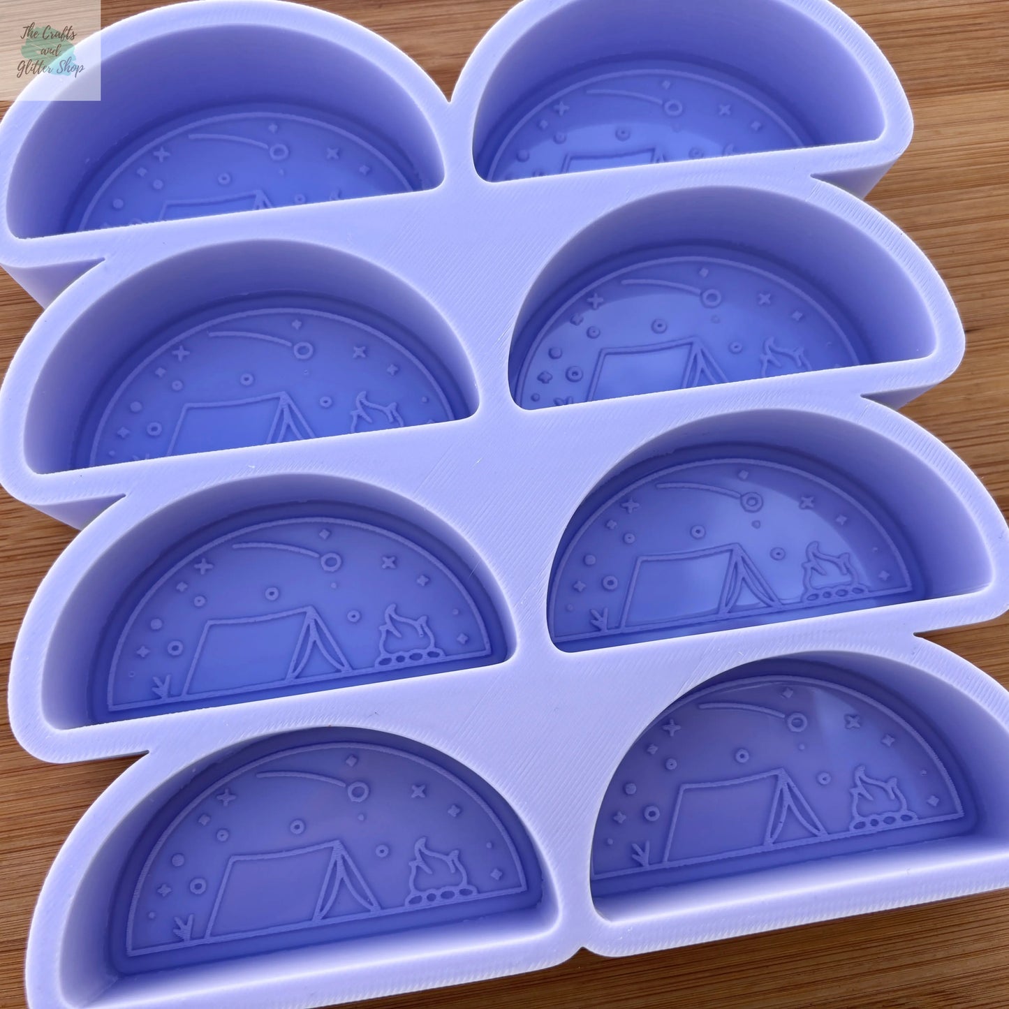 Camping Silicone Mold - The Crafts and Glitter Shop