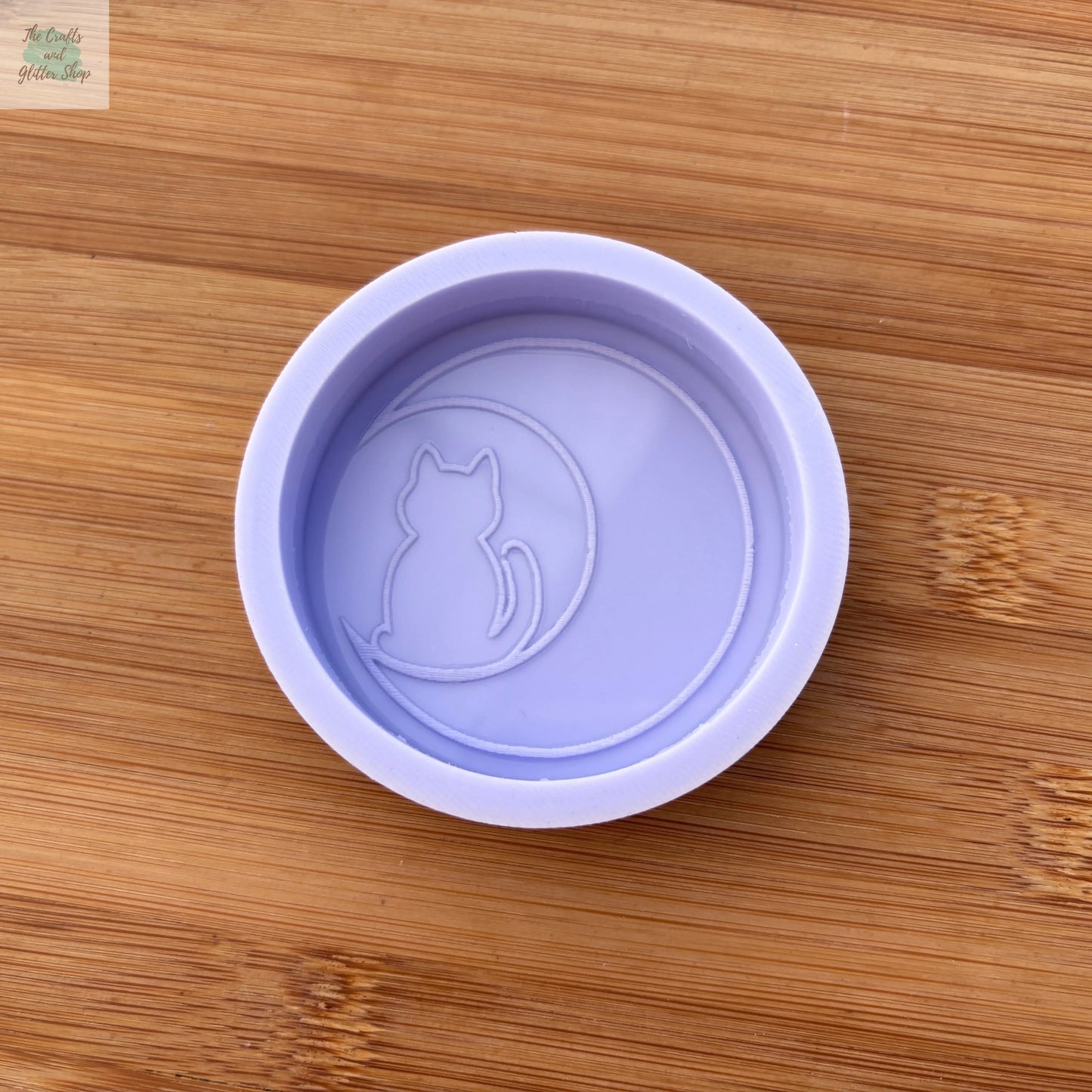 Cat Crescent Moon Silicone Mold