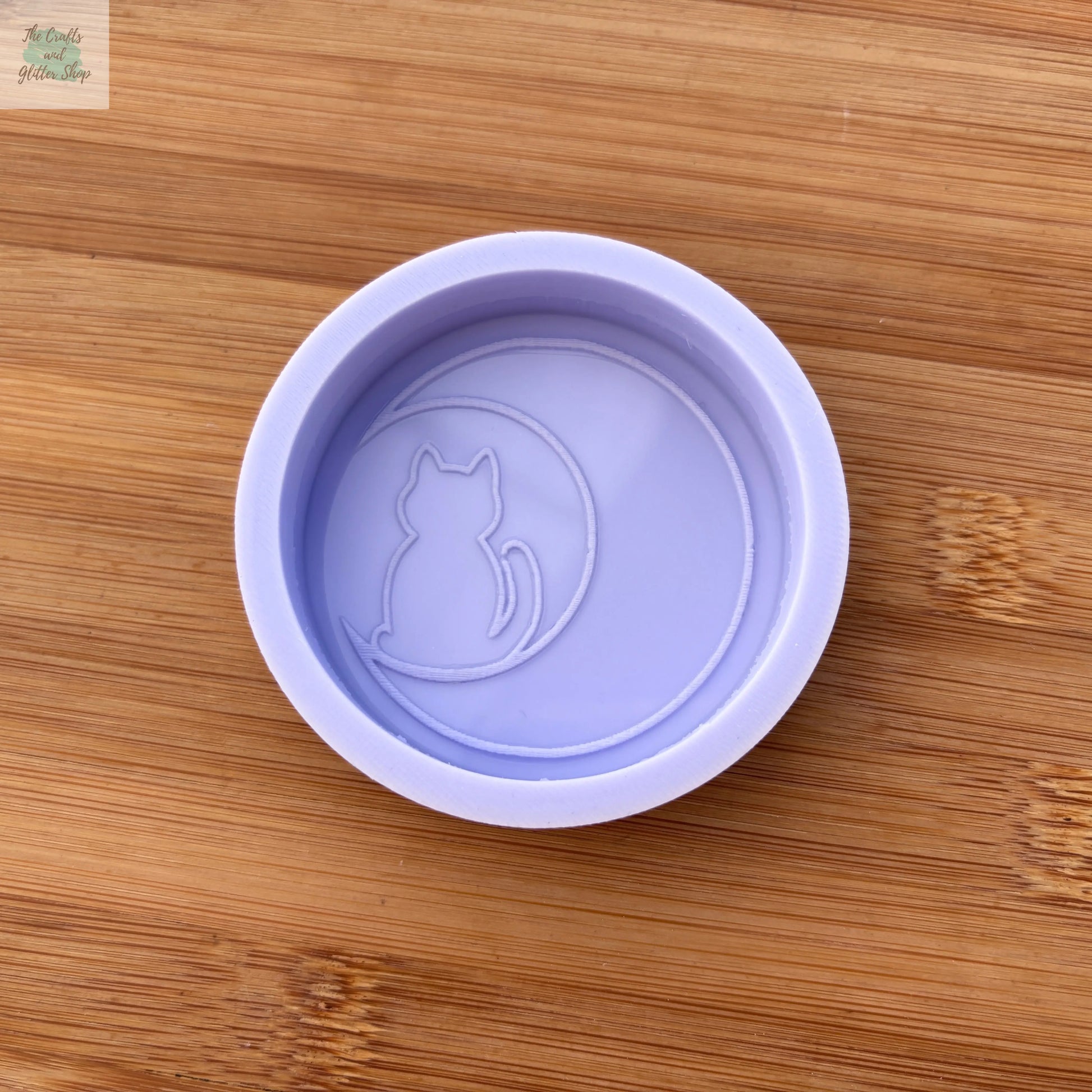Cat Crescent Moon Silicone Mold