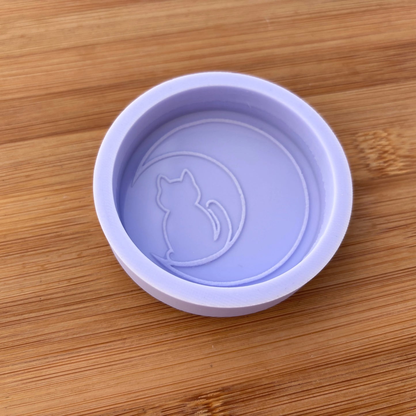 Cat Crescent Moon Silicone Mold