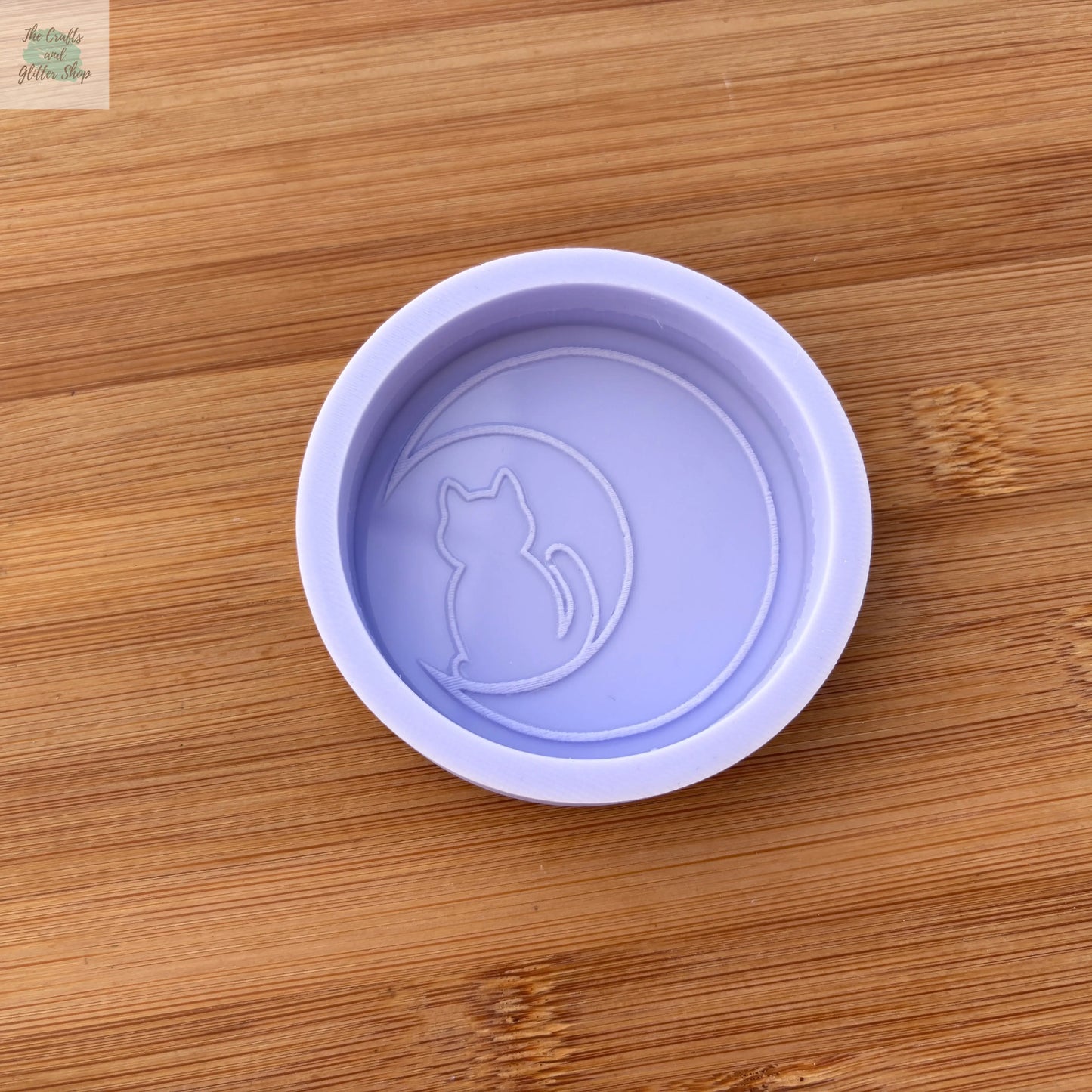 Cat Crescent Moon Silicone Mold