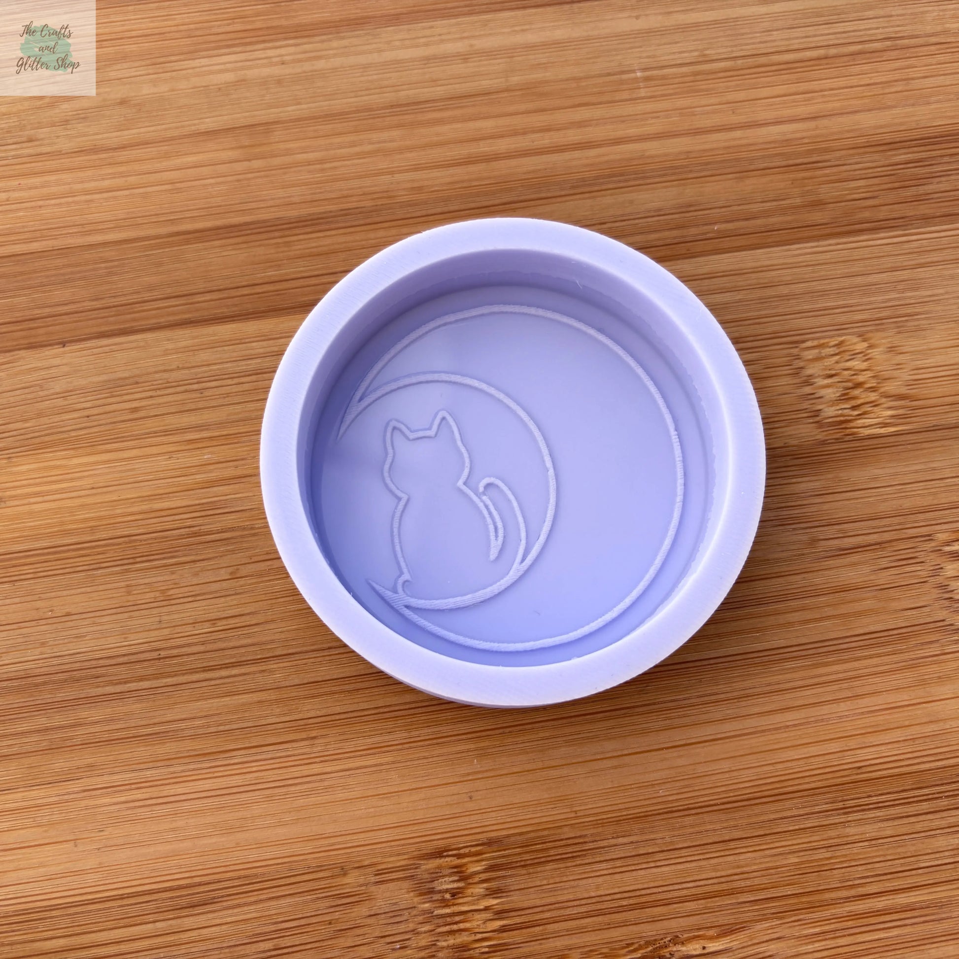 Cat Crescent Moon Silicone Mold