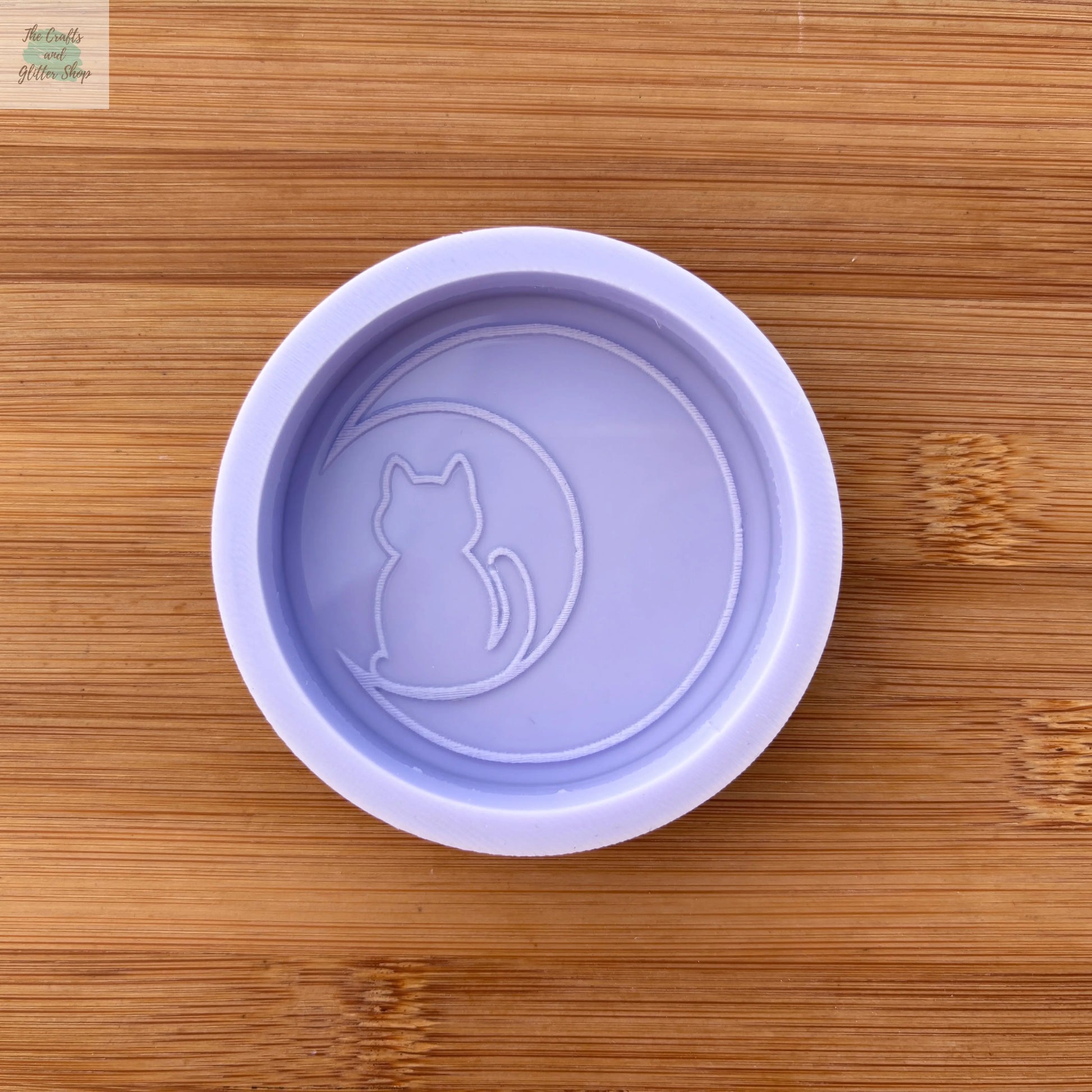 Cat Crescent Moon Silicone Mold