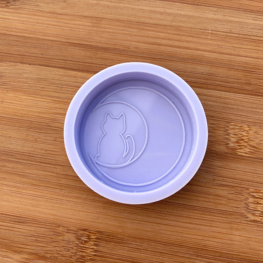 Cat Crescent Moon Silicone Mold