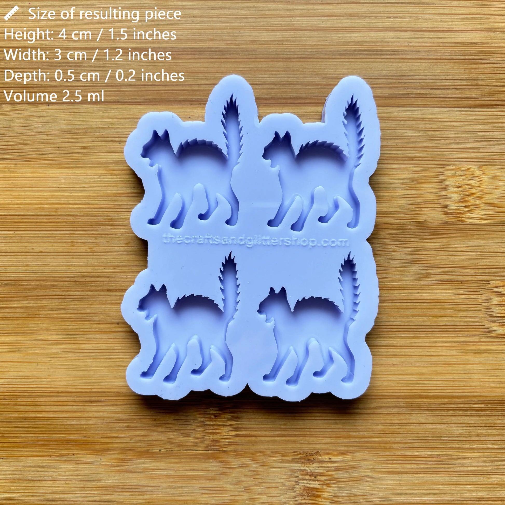 Cat Silicone Mold - The Crafts and Glitter Shop