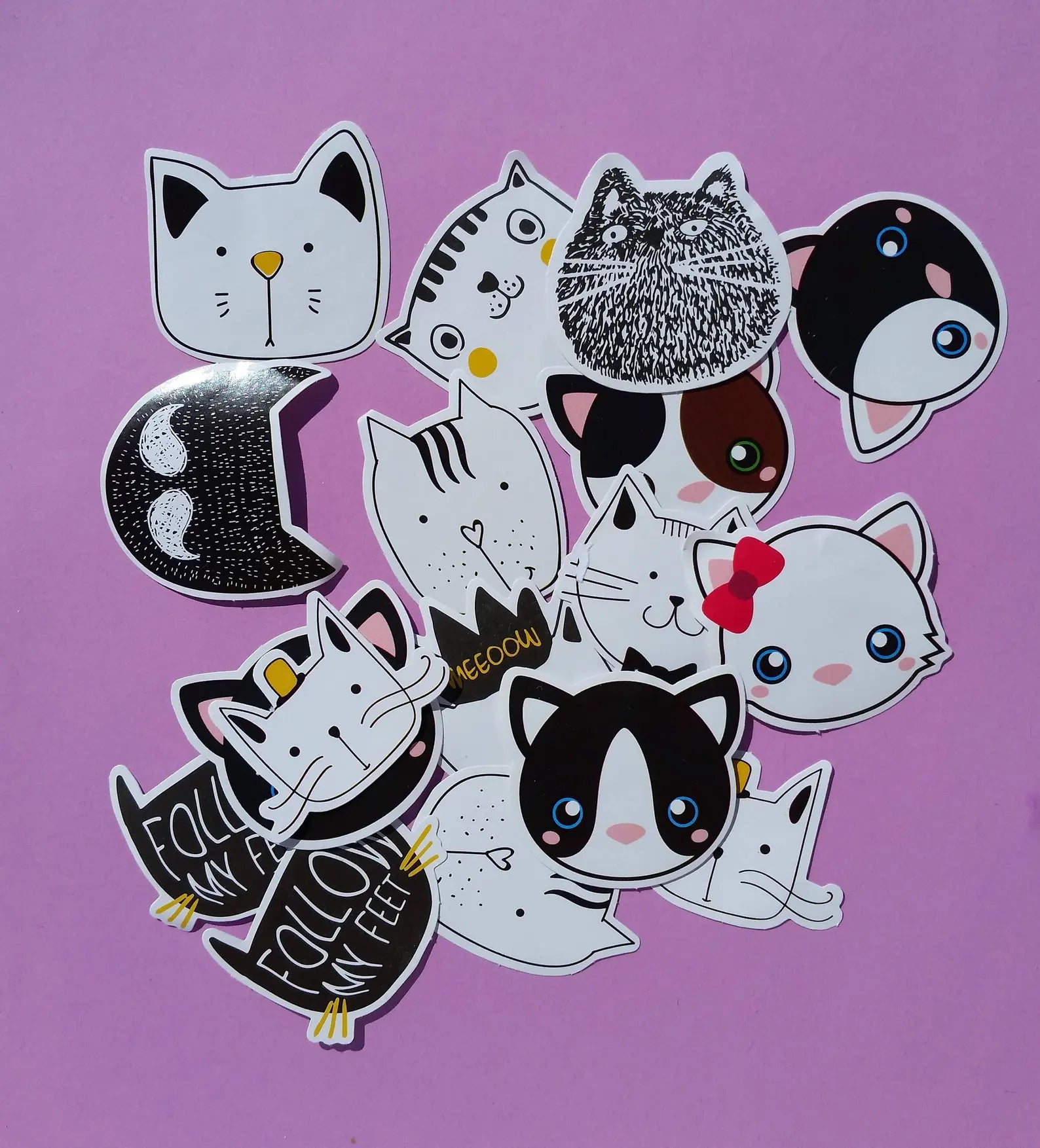 Cat Sticker Flakes