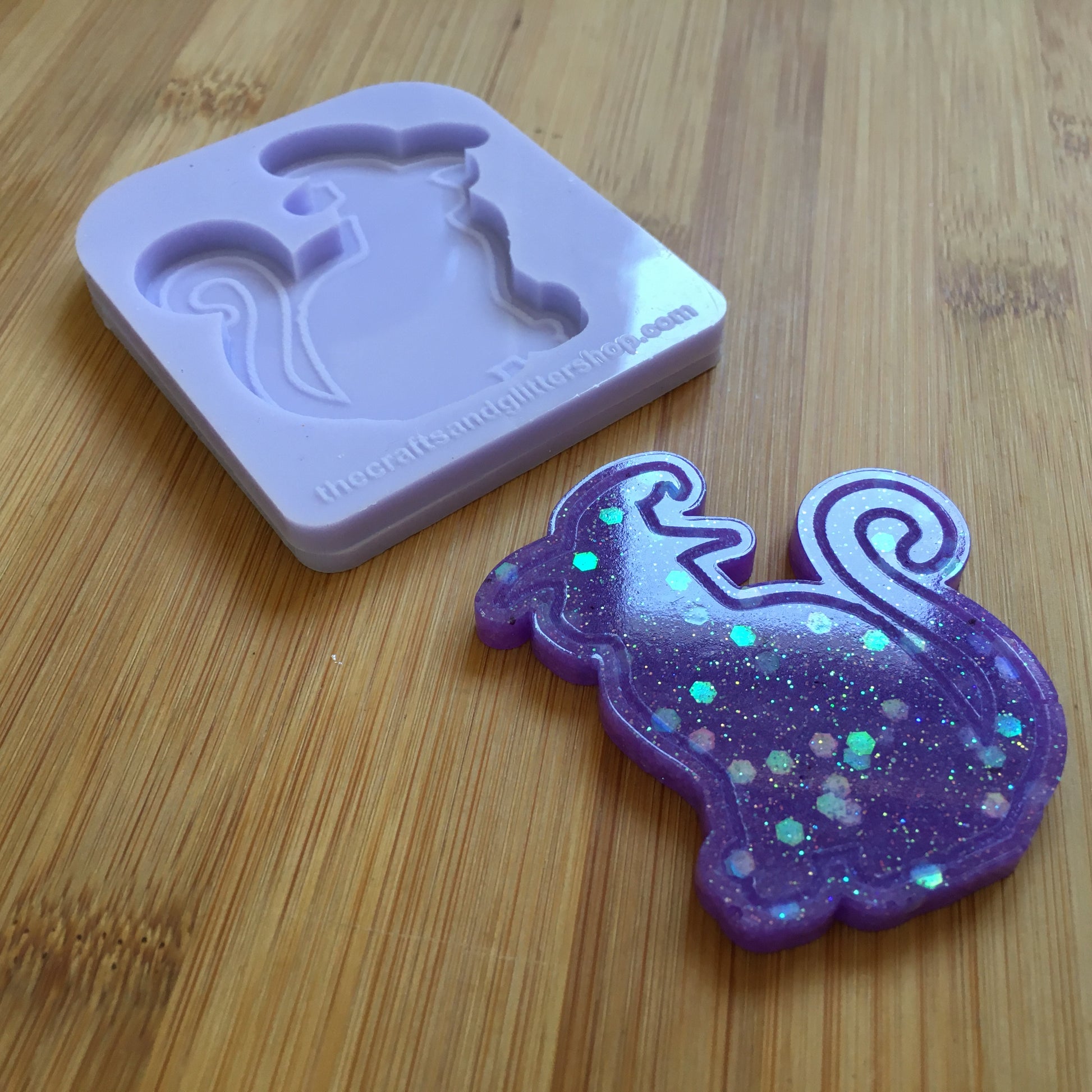 Cat With Pointy Hat Silicone Mold