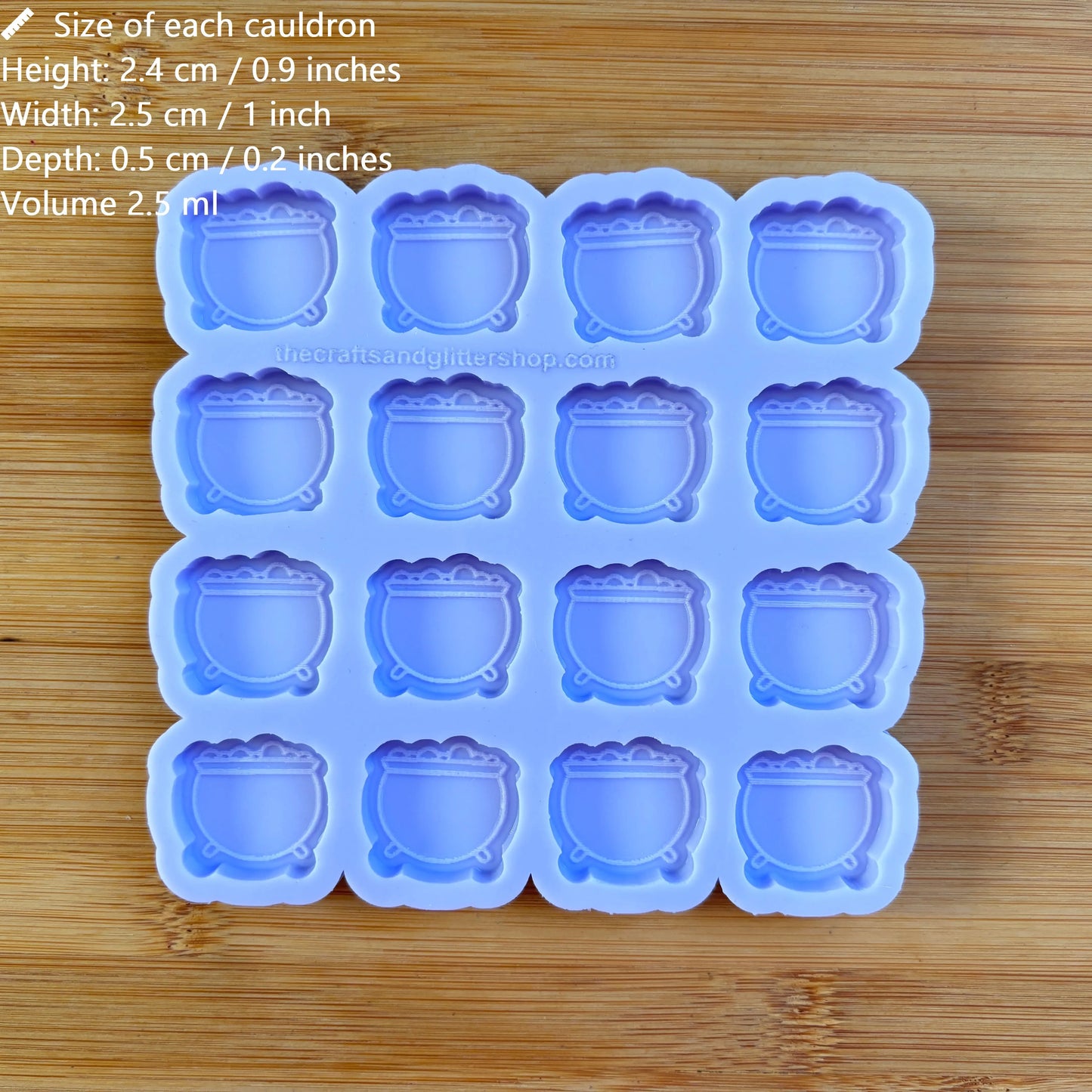 Cauldron Silicone Mold - The Crafts and Glitter Shop