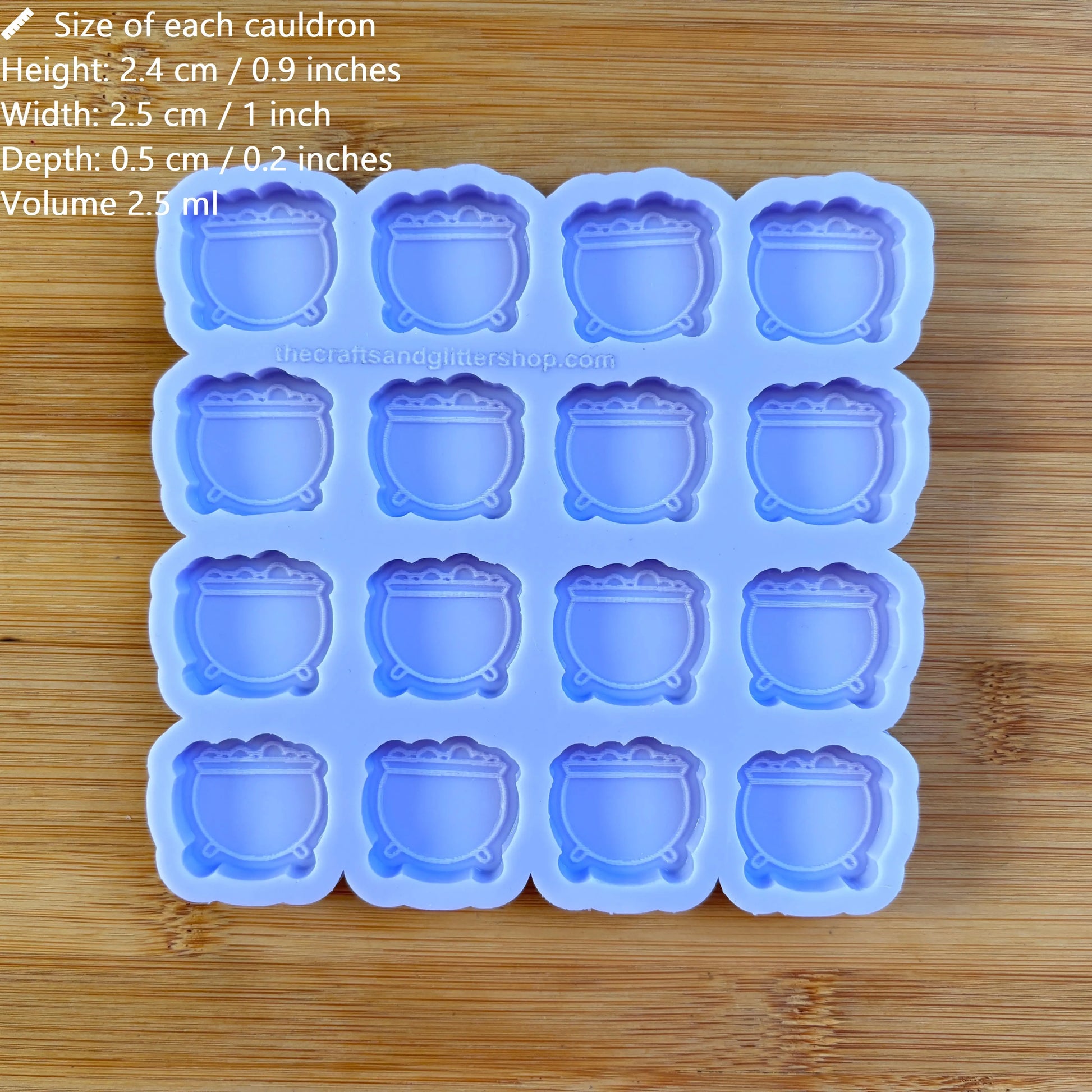 Cauldron Silicone Mold - The Crafts and Glitter Shop