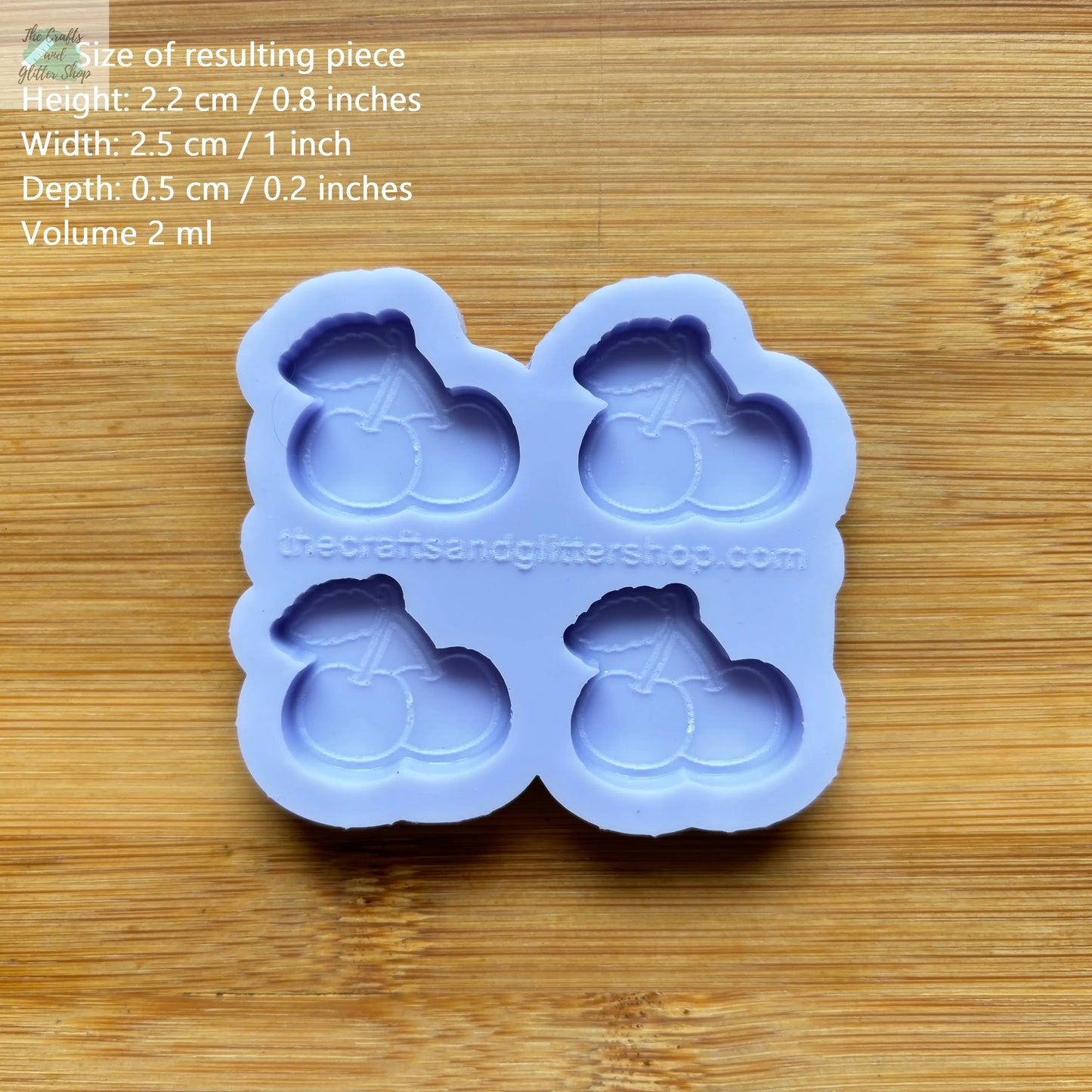 Cherries Silicone Mold - The Crafts and Glitter Shop