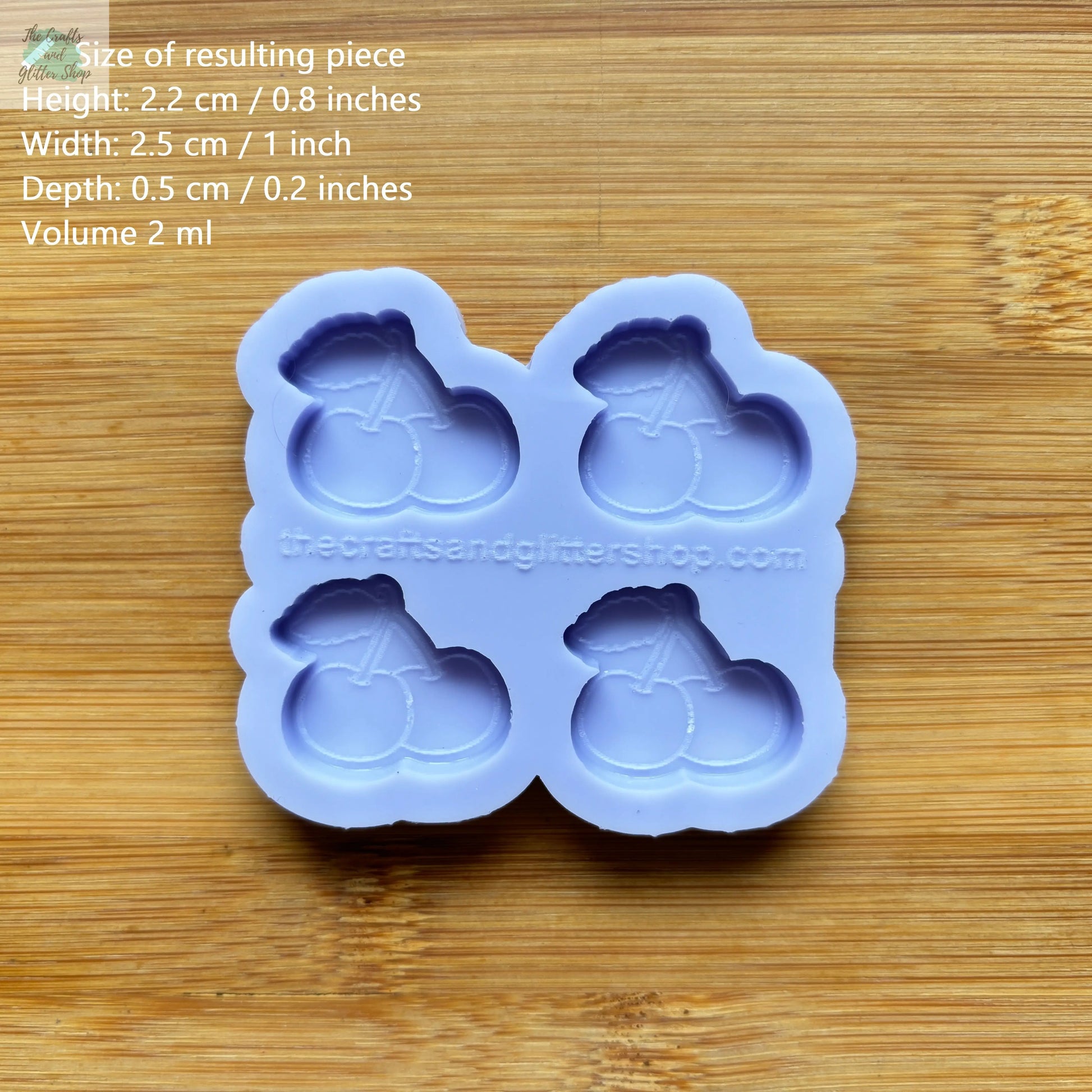 Cherries Silicone Mold - The Crafts and Glitter Shop