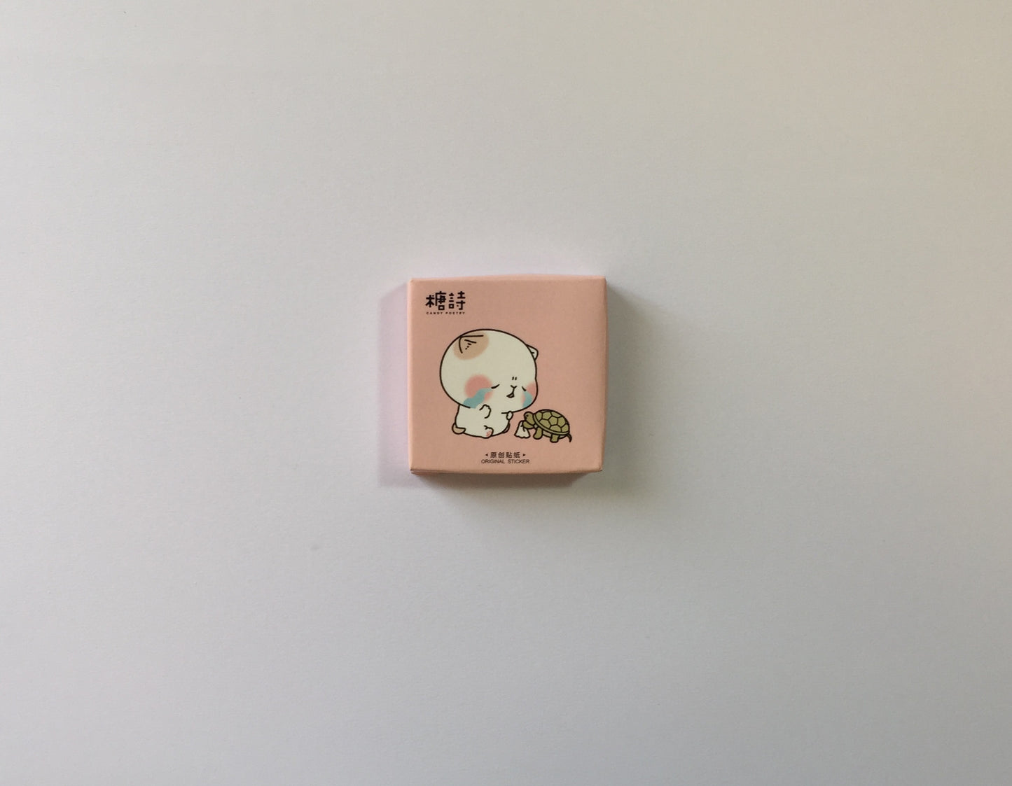 Chibi Cat Sticker Flakes Box