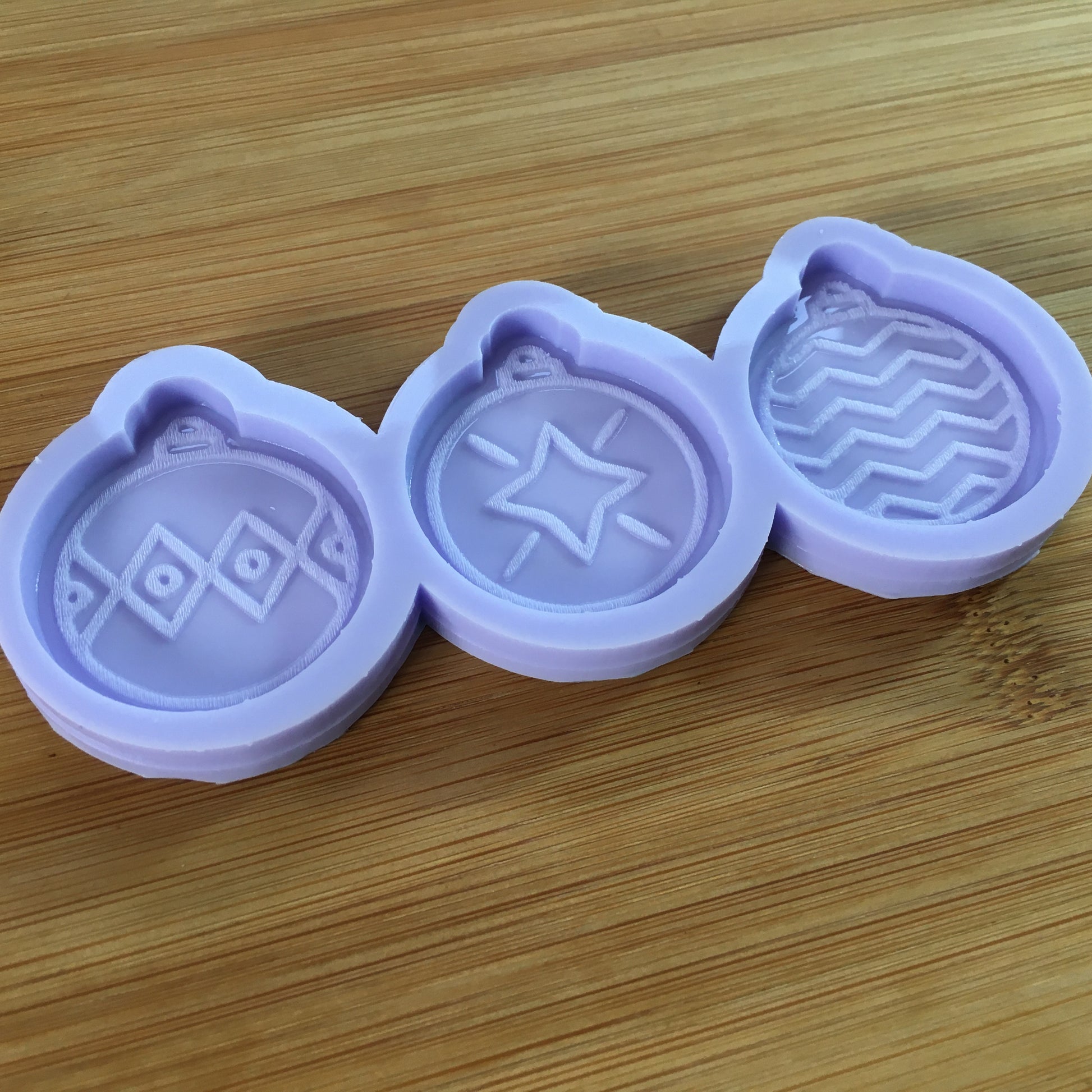 Christmas Baubles Silicone Mold