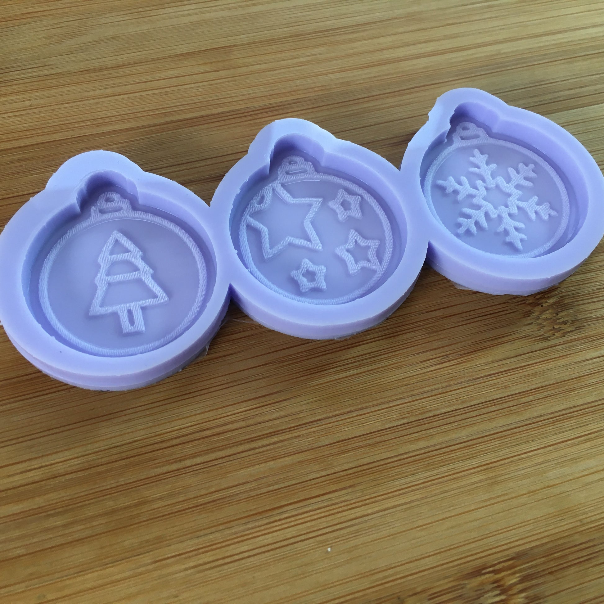 Christmas Baubles Silicone Mold