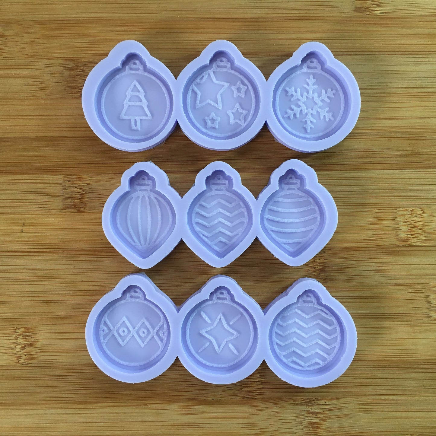 Christmas Baubles Silicone Mold