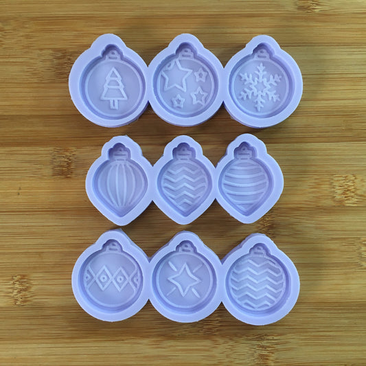 Christmas Baubles Silicone Mold