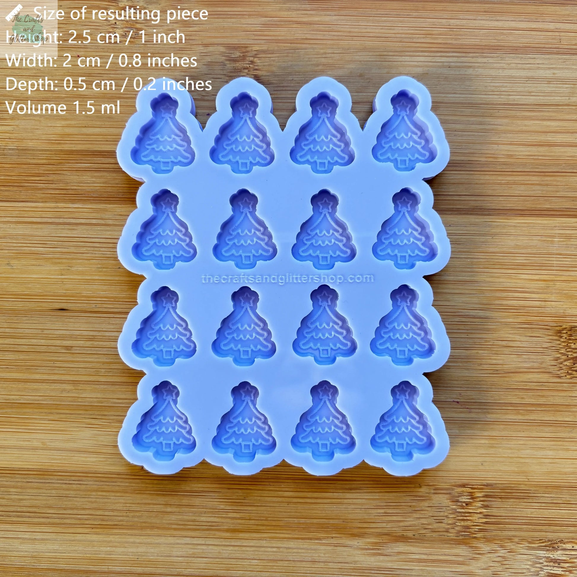 Christmas Tree Silicone Mold - The Crafts and Glitter Shop