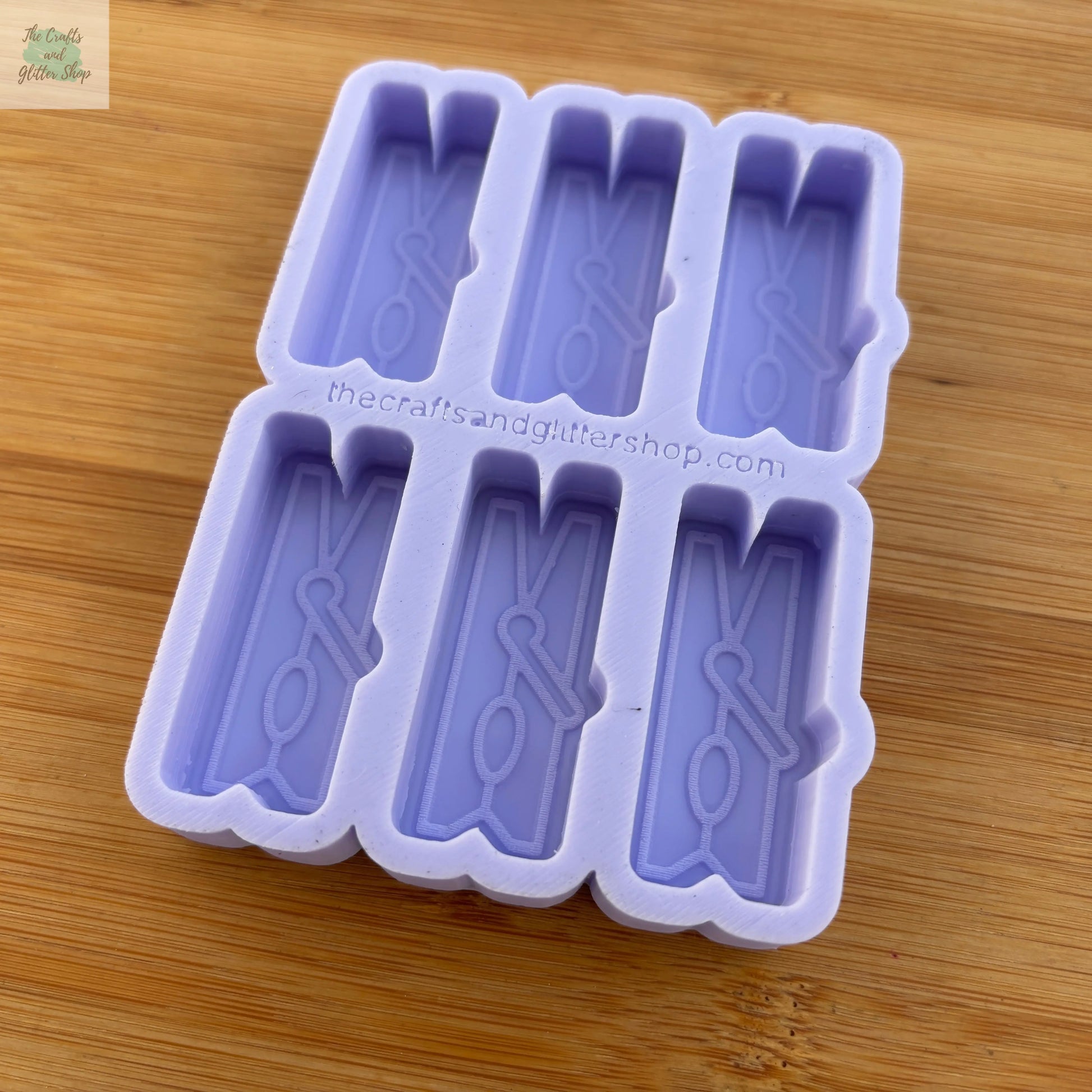 Clothes Peg Silicone Mold - The Crafts and Glitter Shop
