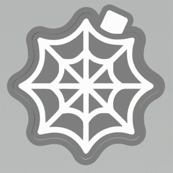 Cobweb Silicone Mold Housing STL File