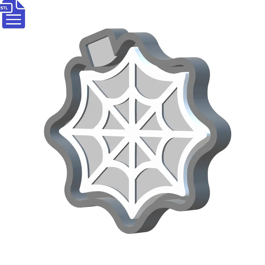 Cobweb Silicone Mold Housing STL File