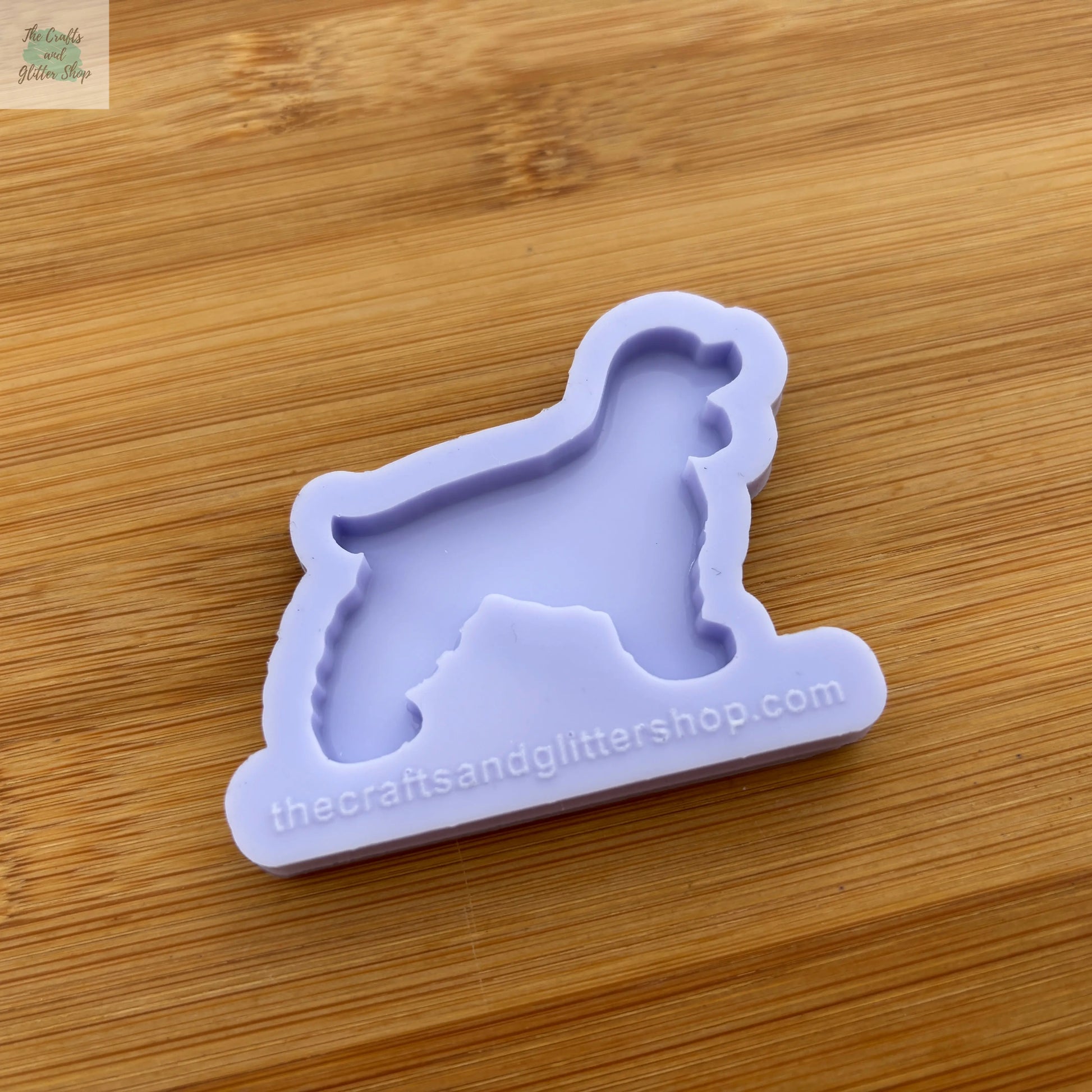 Cocker Spaniel Silicone Mold - The Crafts and Glitter Shop