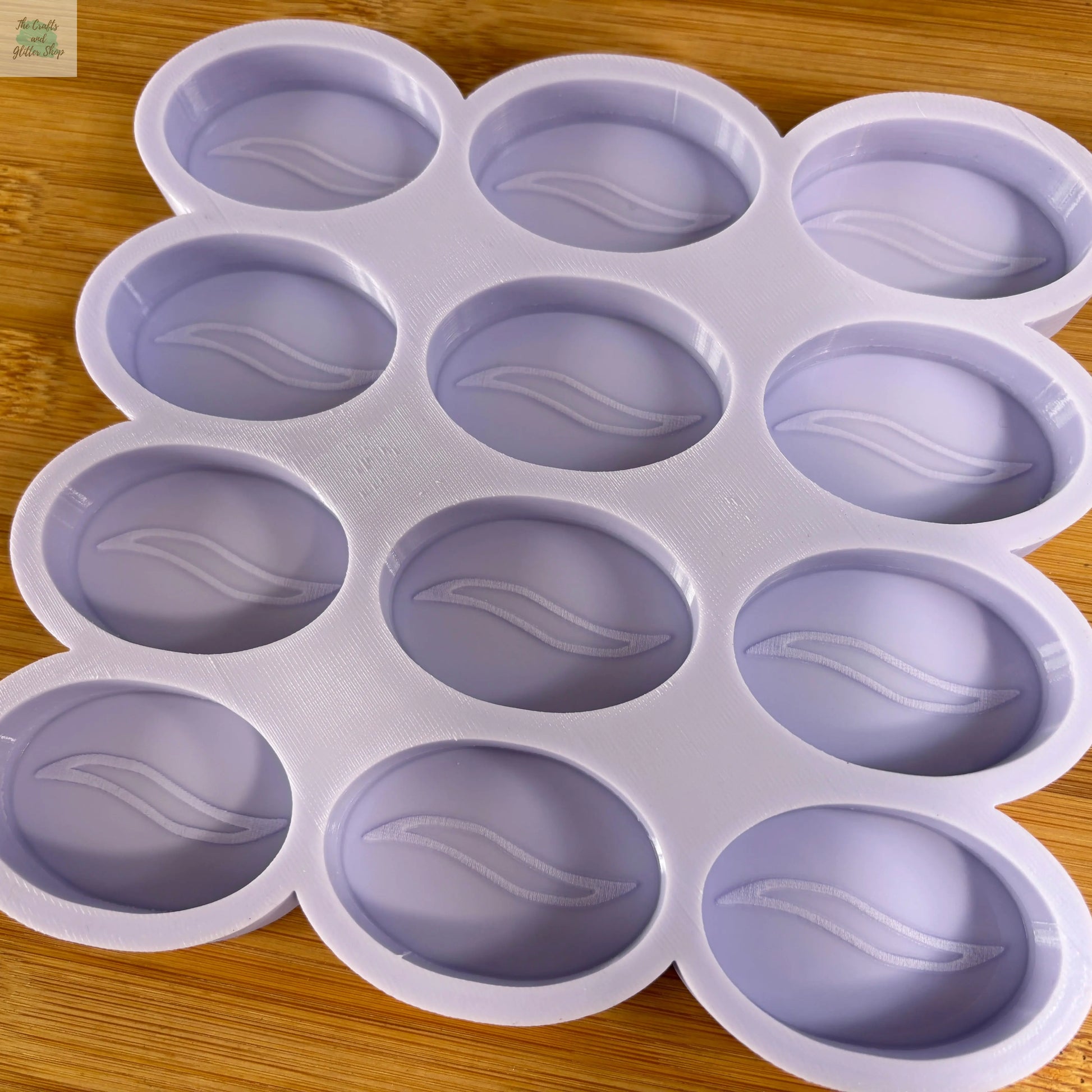 Coffee Bean Silicone Mold - The Crafts and Glitter Shop