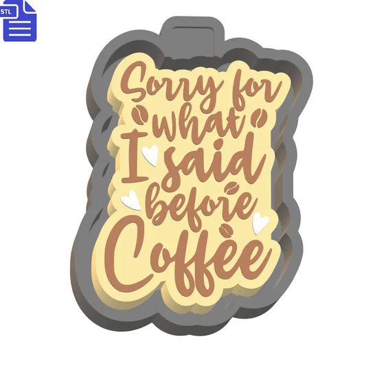 Coffee Silicone Mold Housing STL File - The Crafts and Glitter Shop