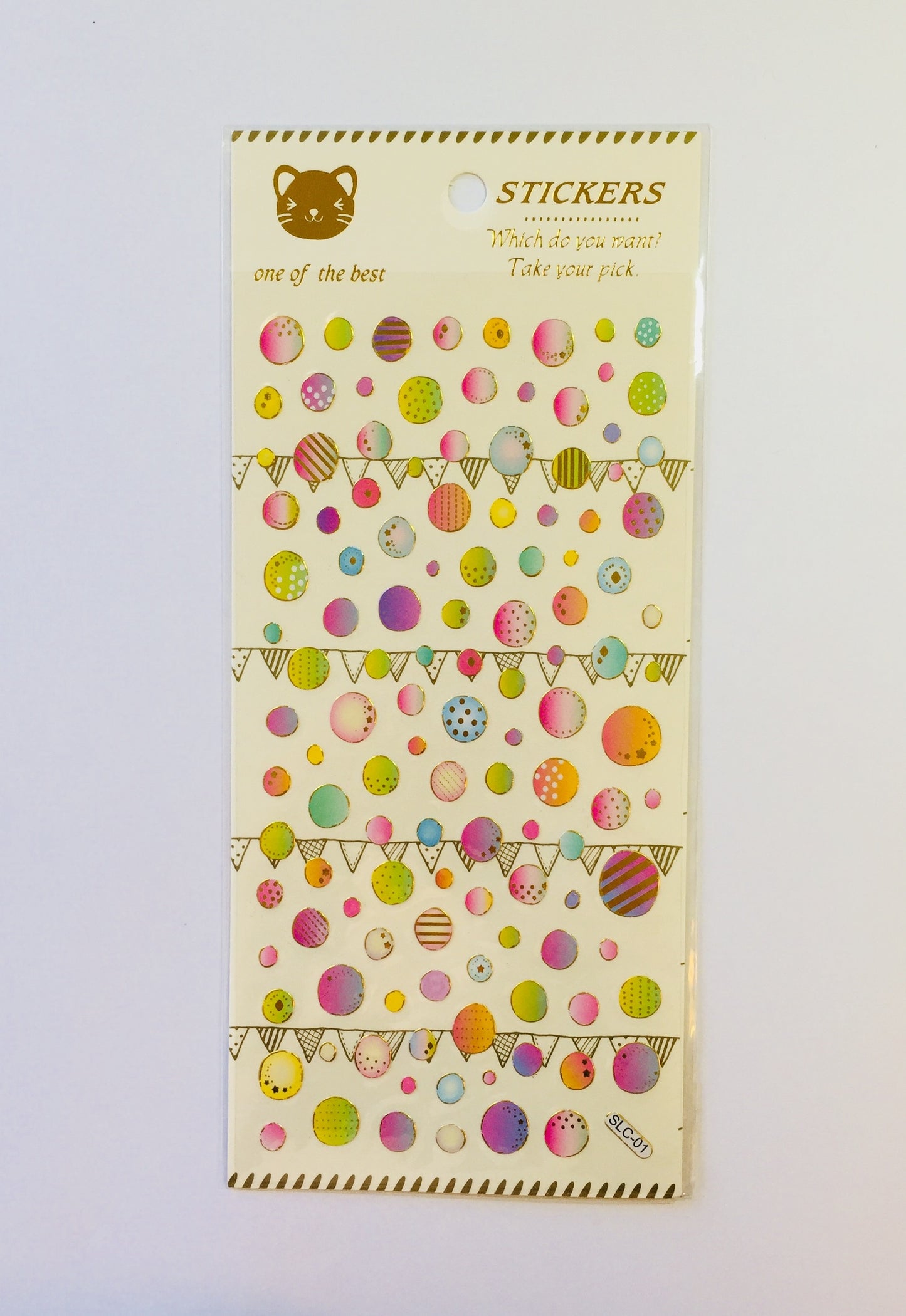 Colorful Circles Stickers