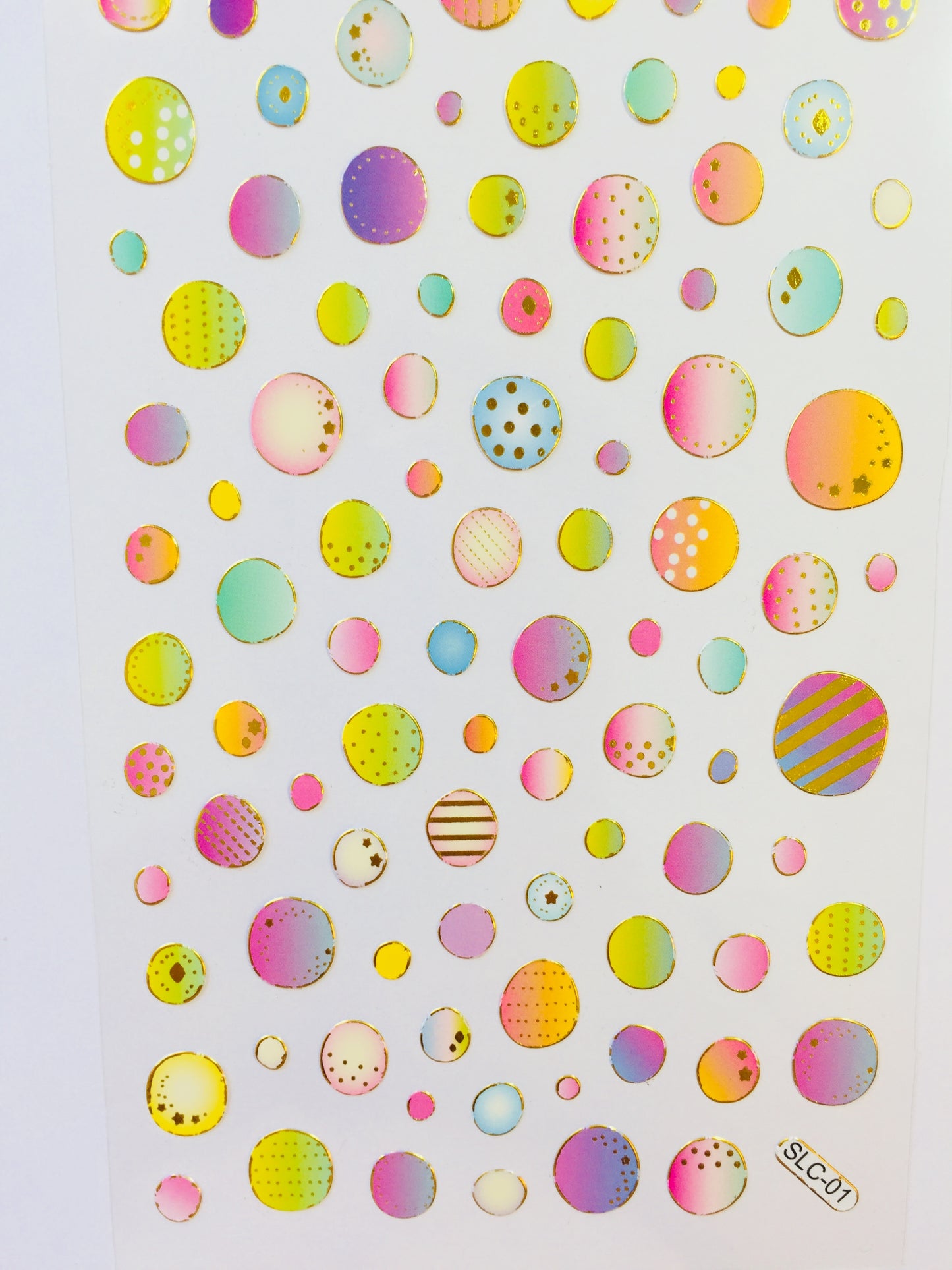 Colorful Circles Stickers