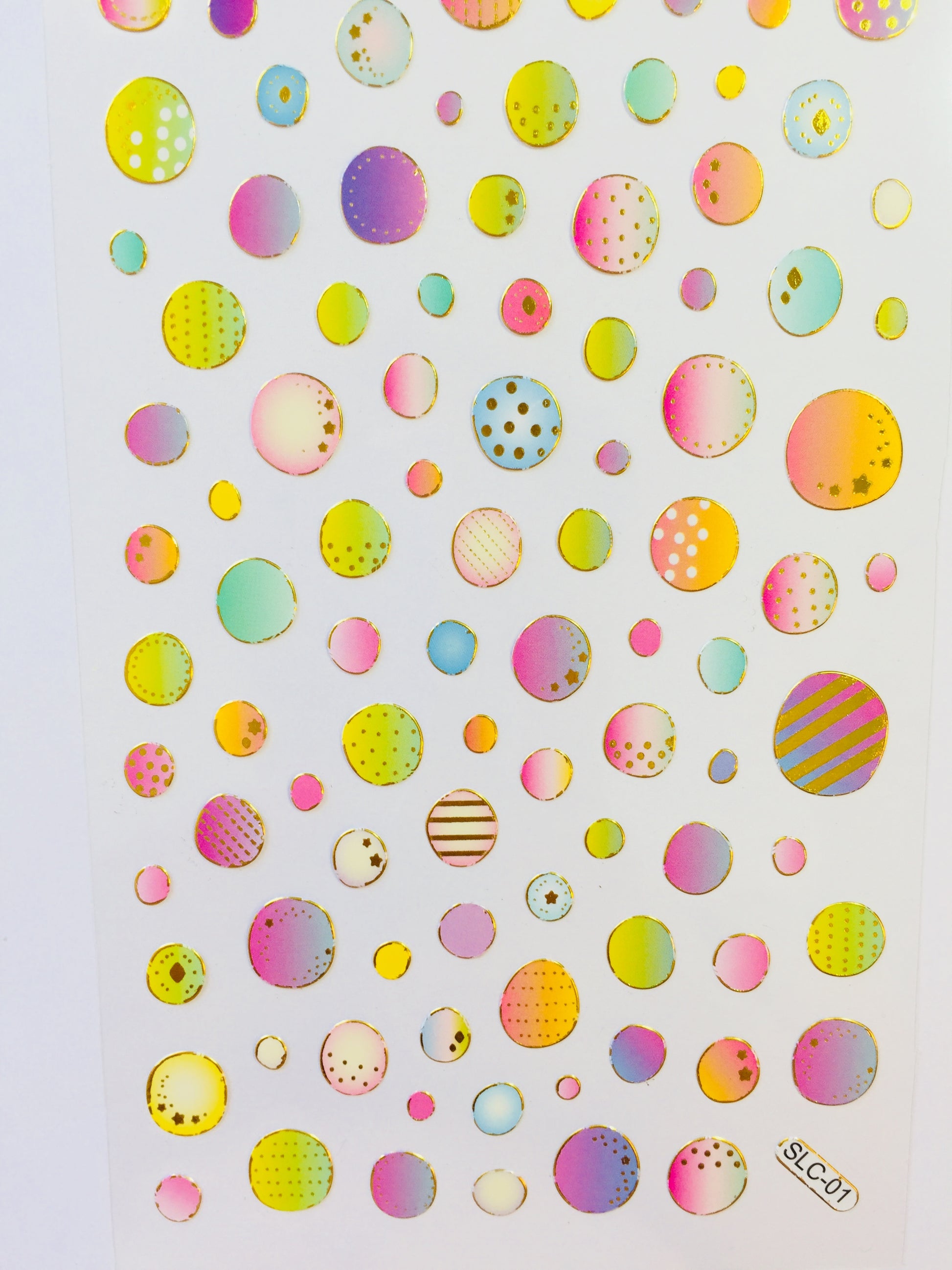 Colorful Circles Stickers