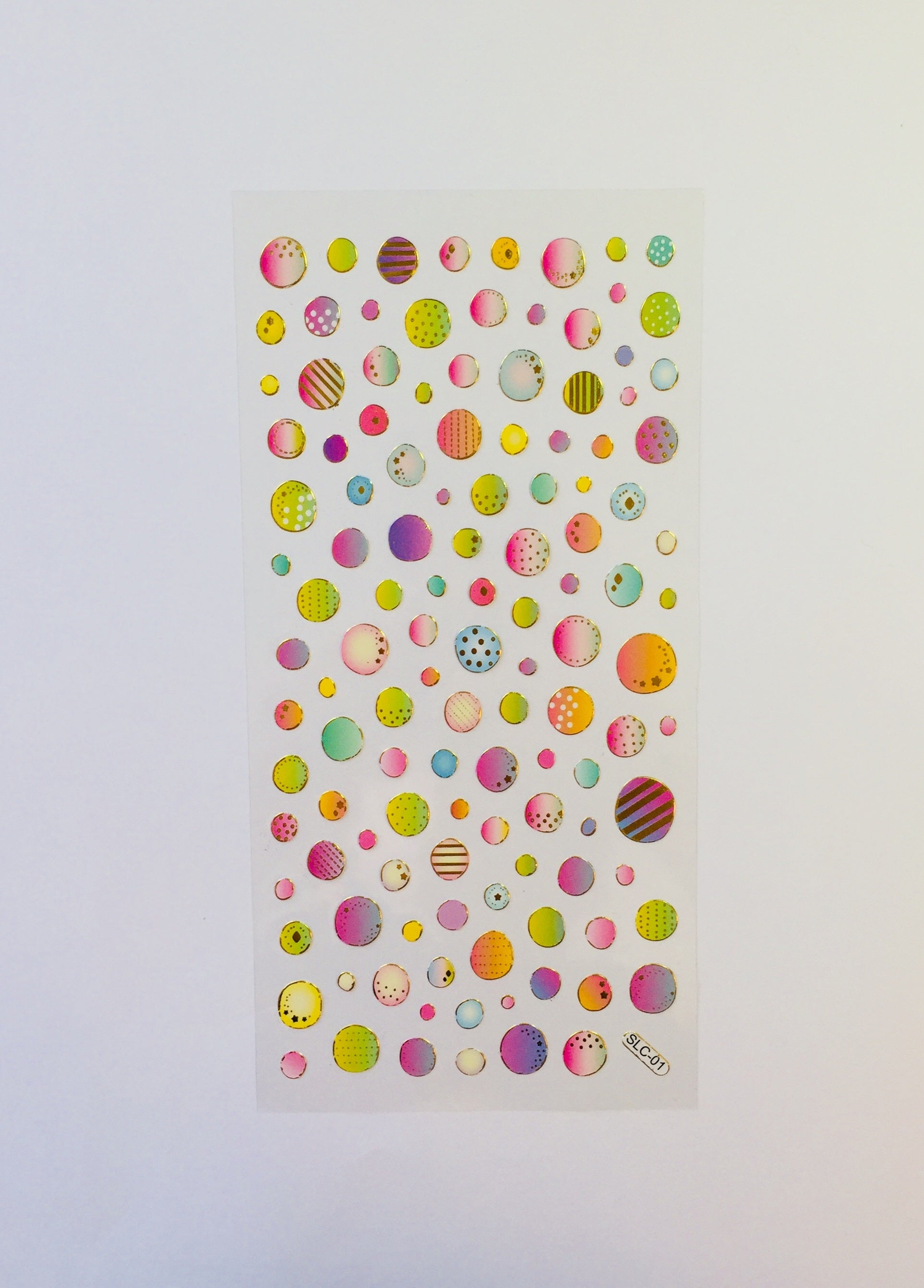 Colorful Circles Stickers