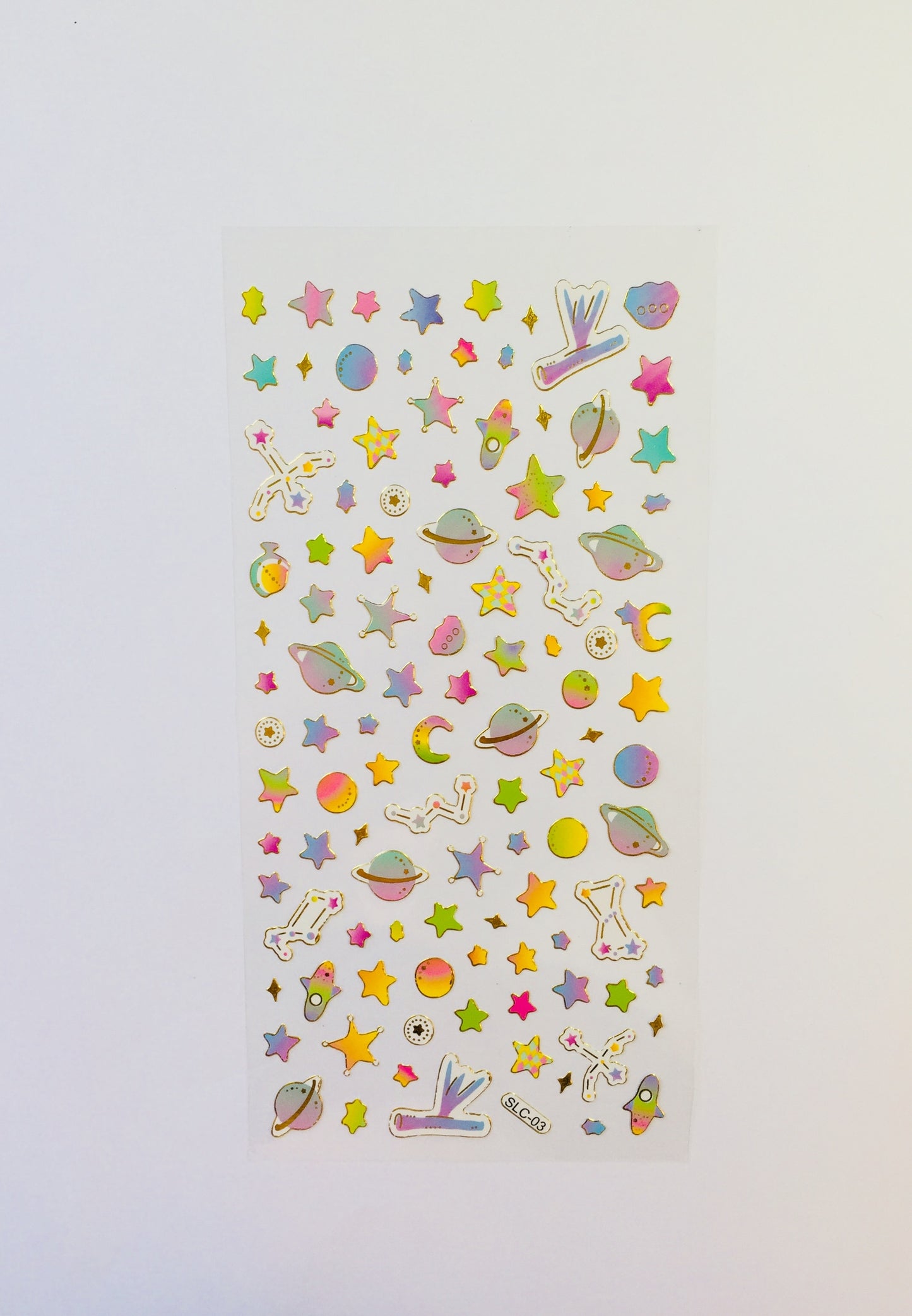 Colorful Planets Stickers Sticker Sheet