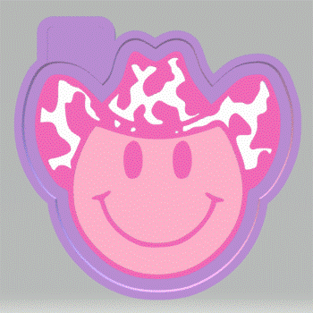 Cow Print Cow Girl Silicone Mold Housing STL File