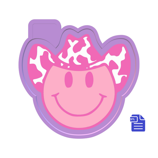 Cow Print Cow Girl Silicone Mold Housing STL File