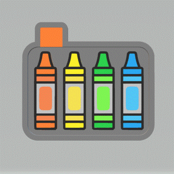 Crayons Silicone Mold Housing STL File