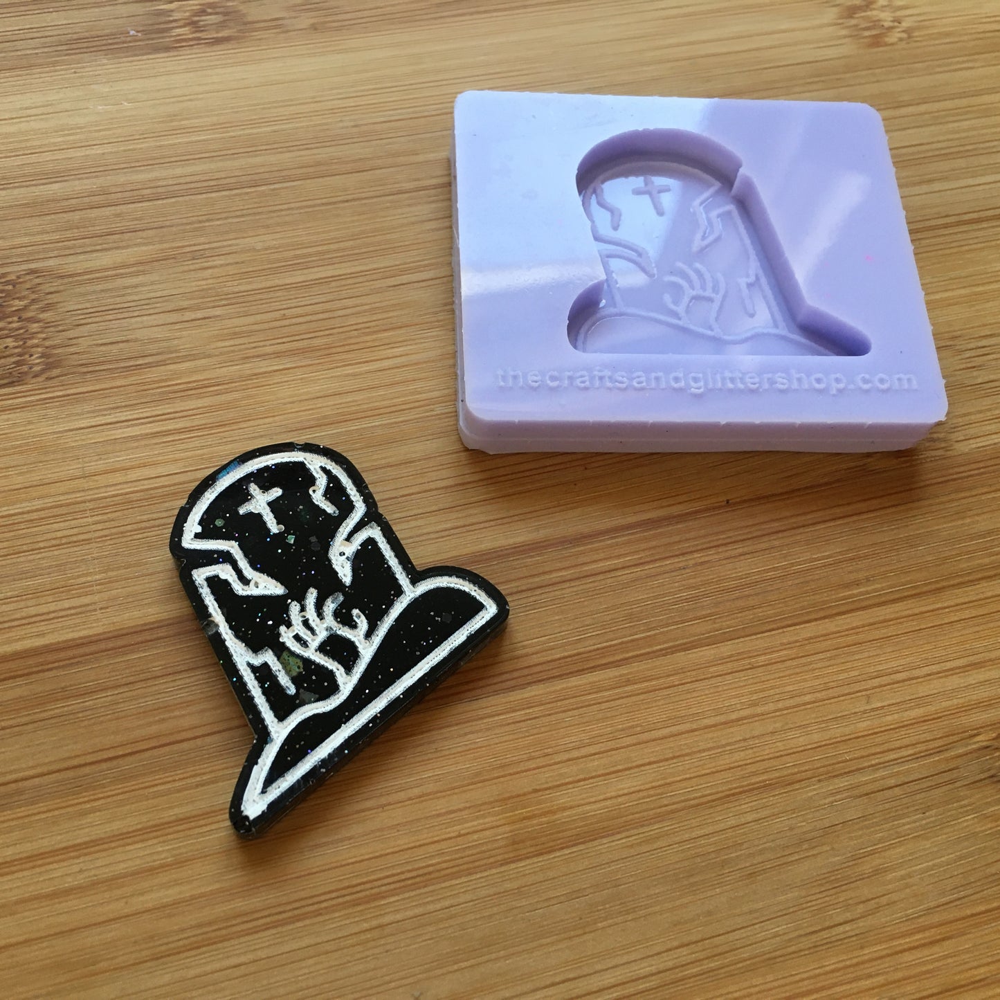 Creepy Tombstone Silicone Mold